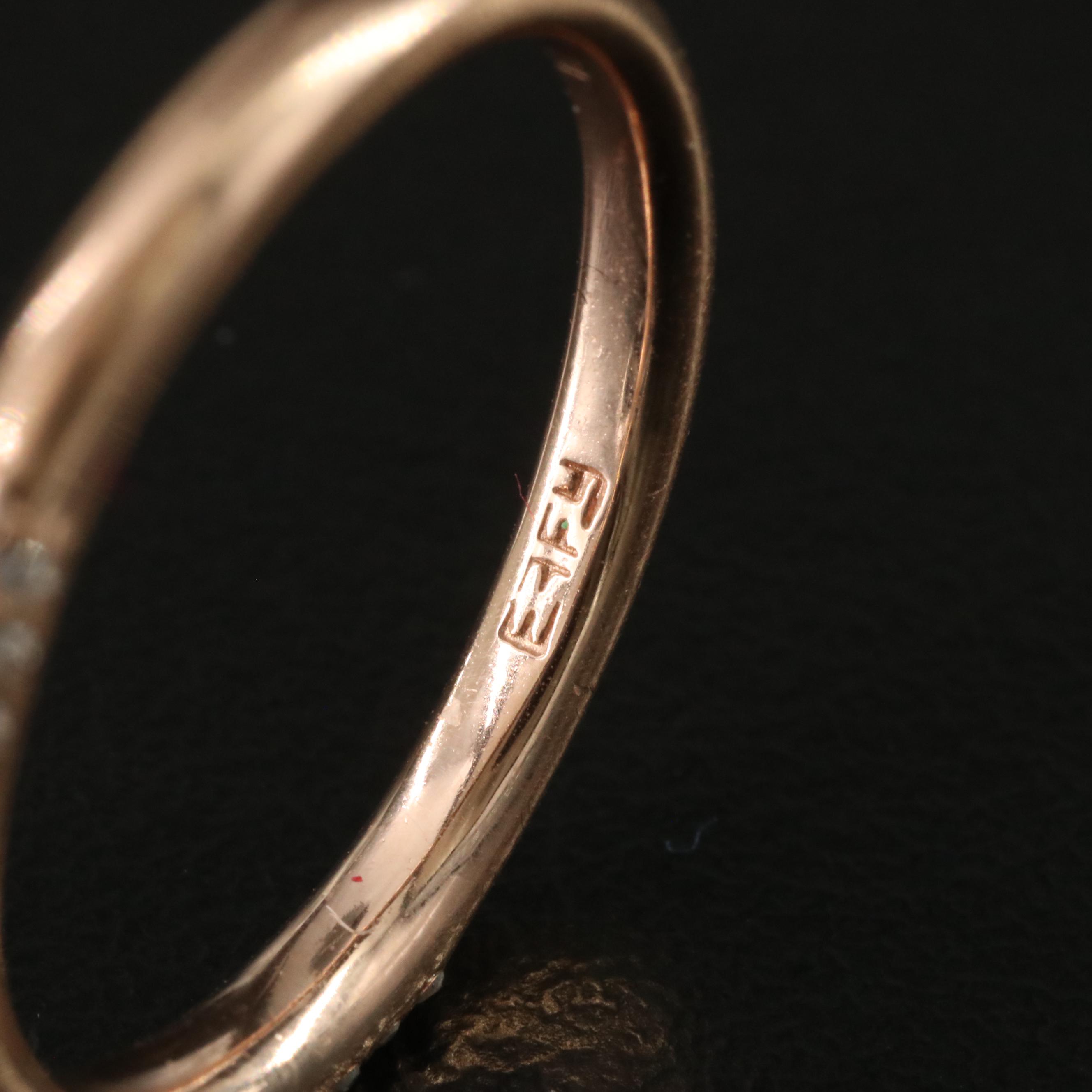 EFFY 14K 1.76 CT Sapphire and Diamond Ring with Rose Gold Shank