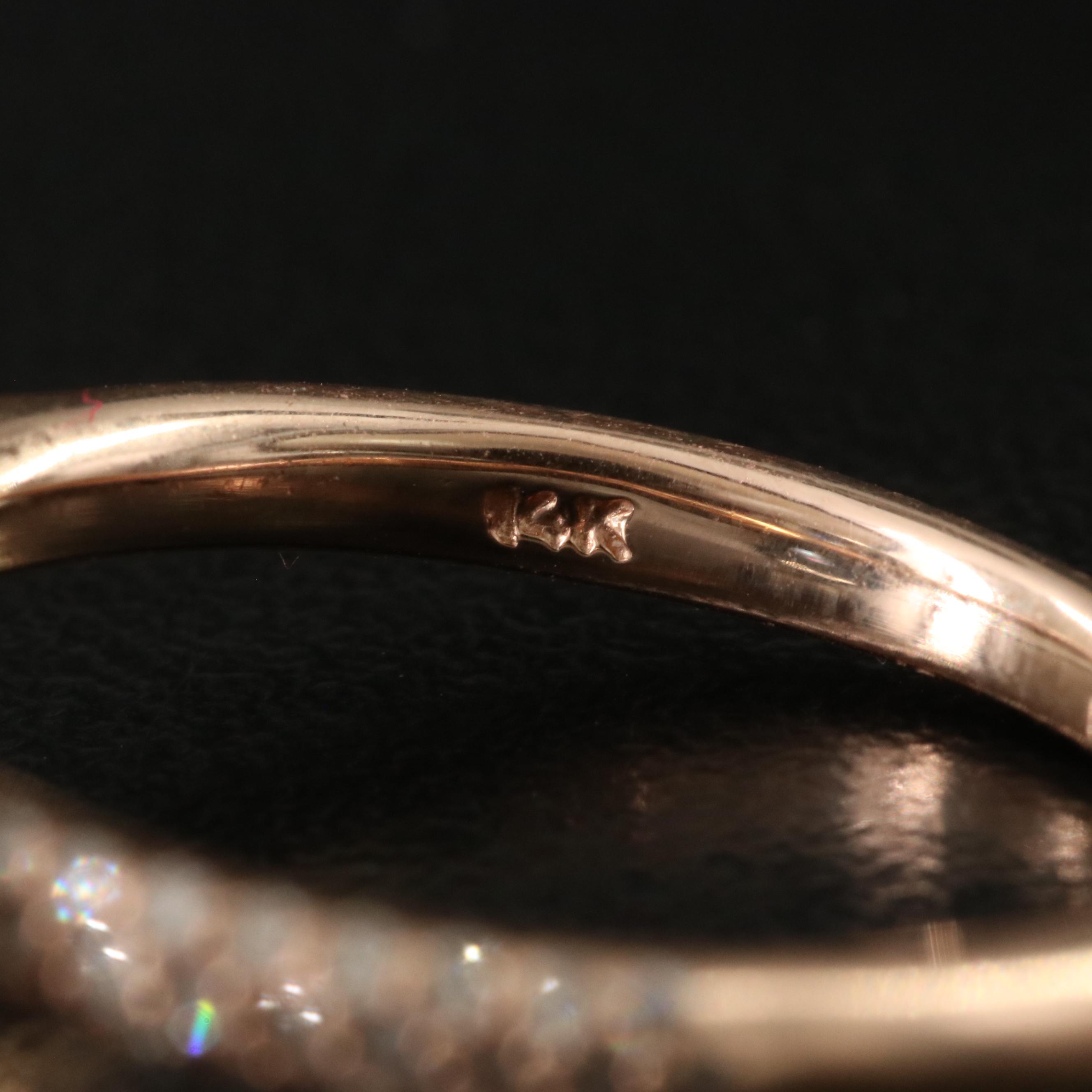 EFFY 14K 1.76 CT Sapphire and Diamond Ring with Rose Gold Shank