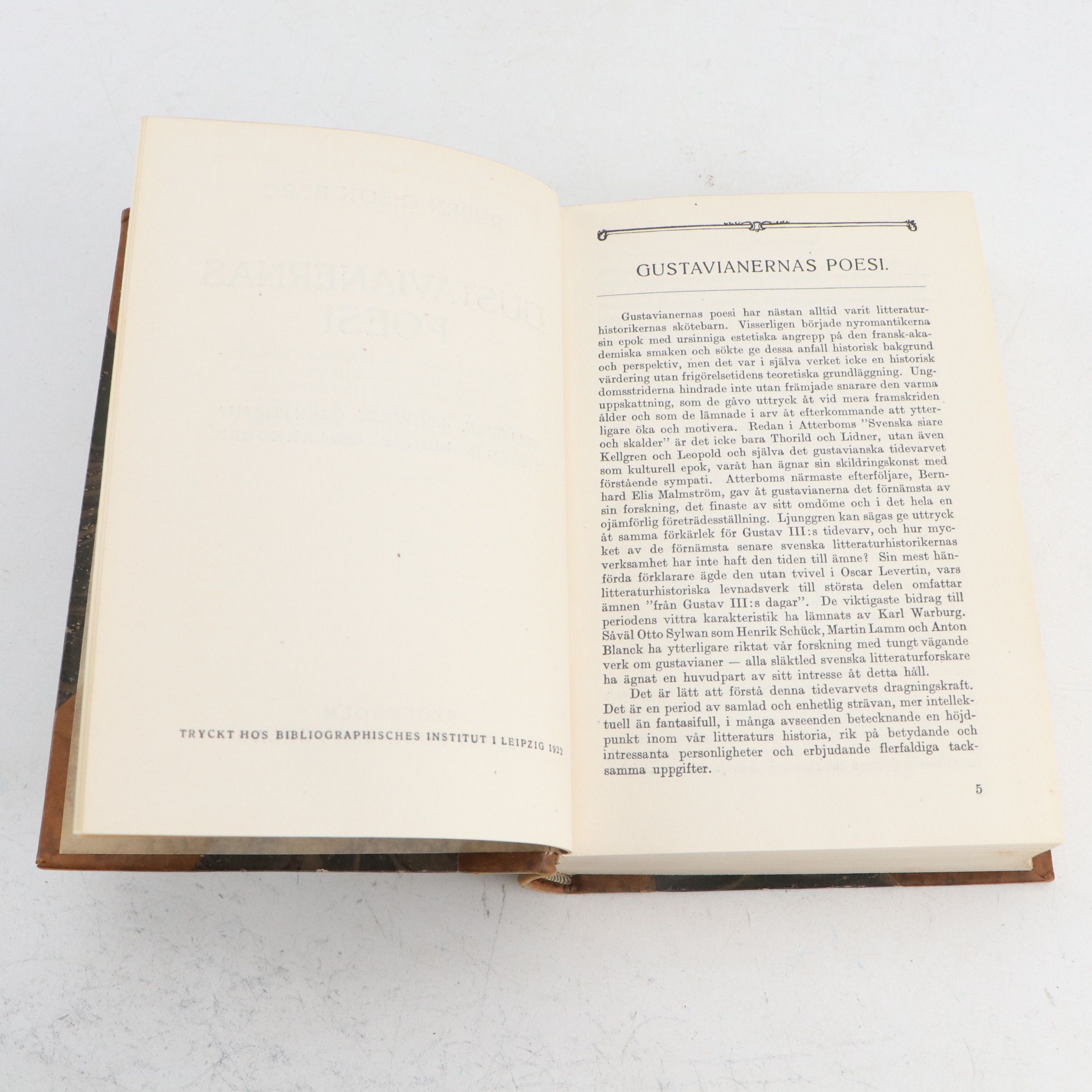 "Levande Svensk Litteratur" and "Sveriges National-Litteratur" Partial Sets