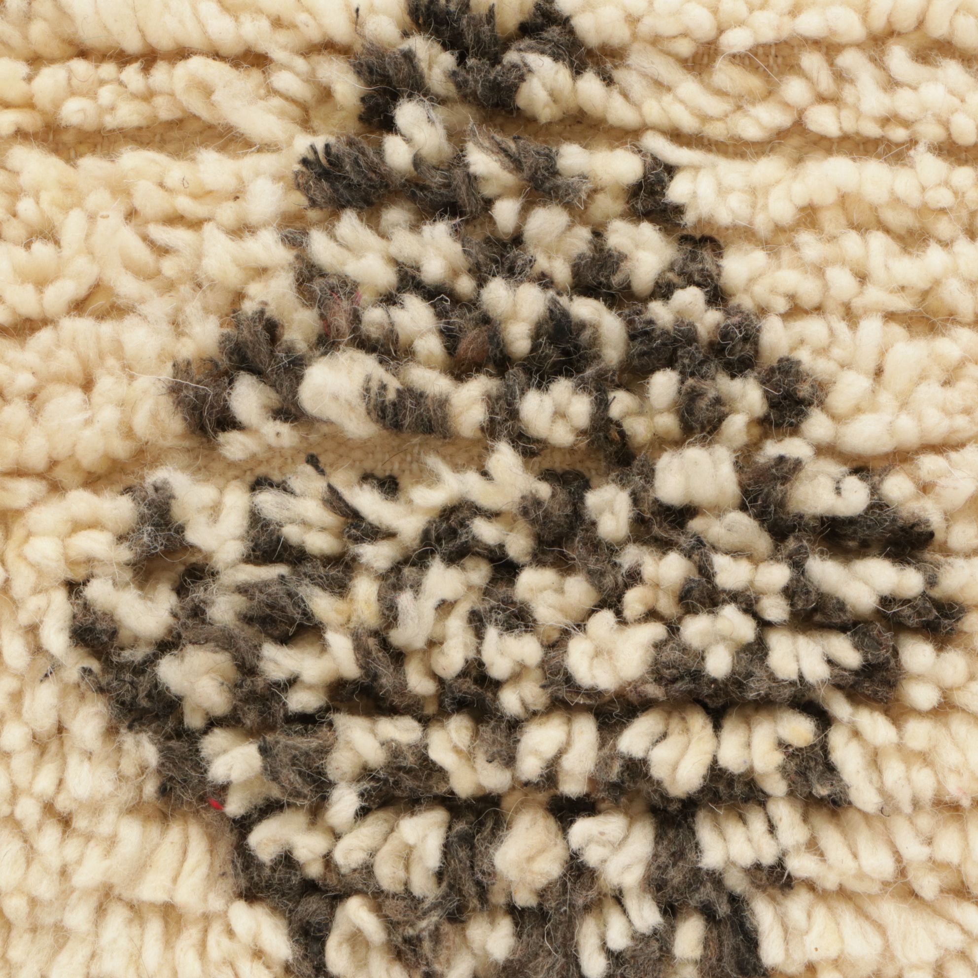 Four Hand-Knotted Moroccan Berber Accent Rugs