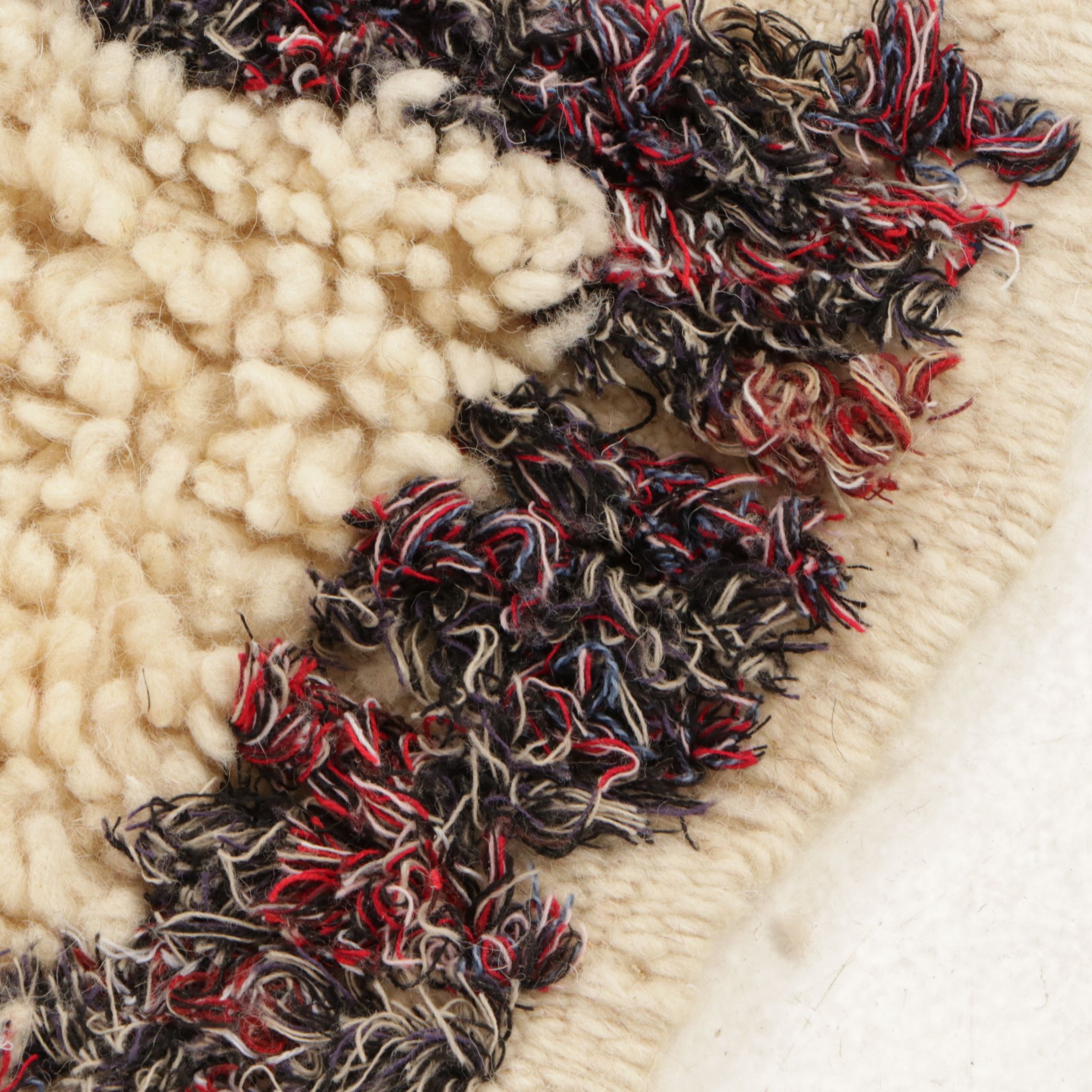 Four Hand-Knotted Moroccan Berber Accent Rugs