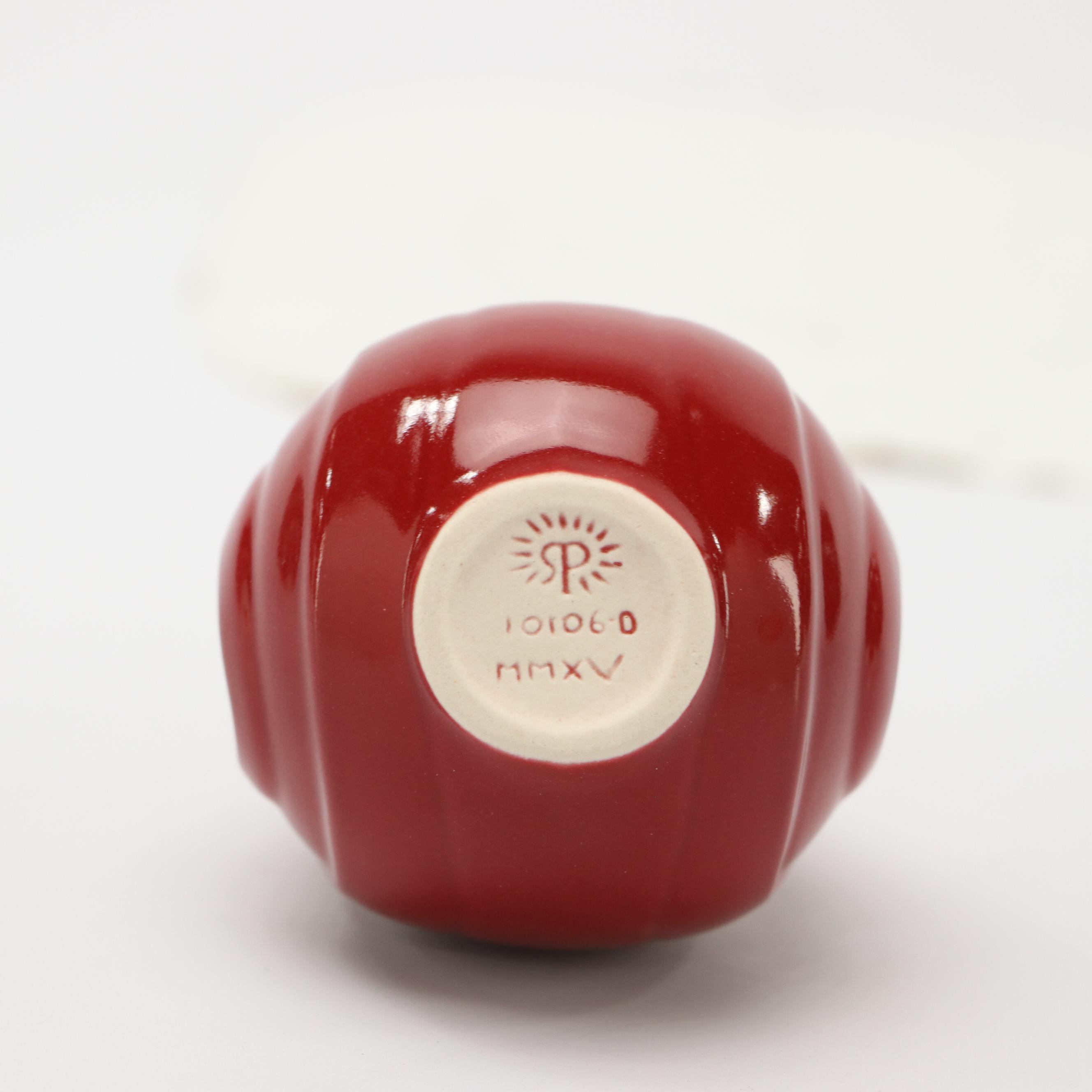 Rookwood Pottery Red Ceramic Bud Vase, 2015