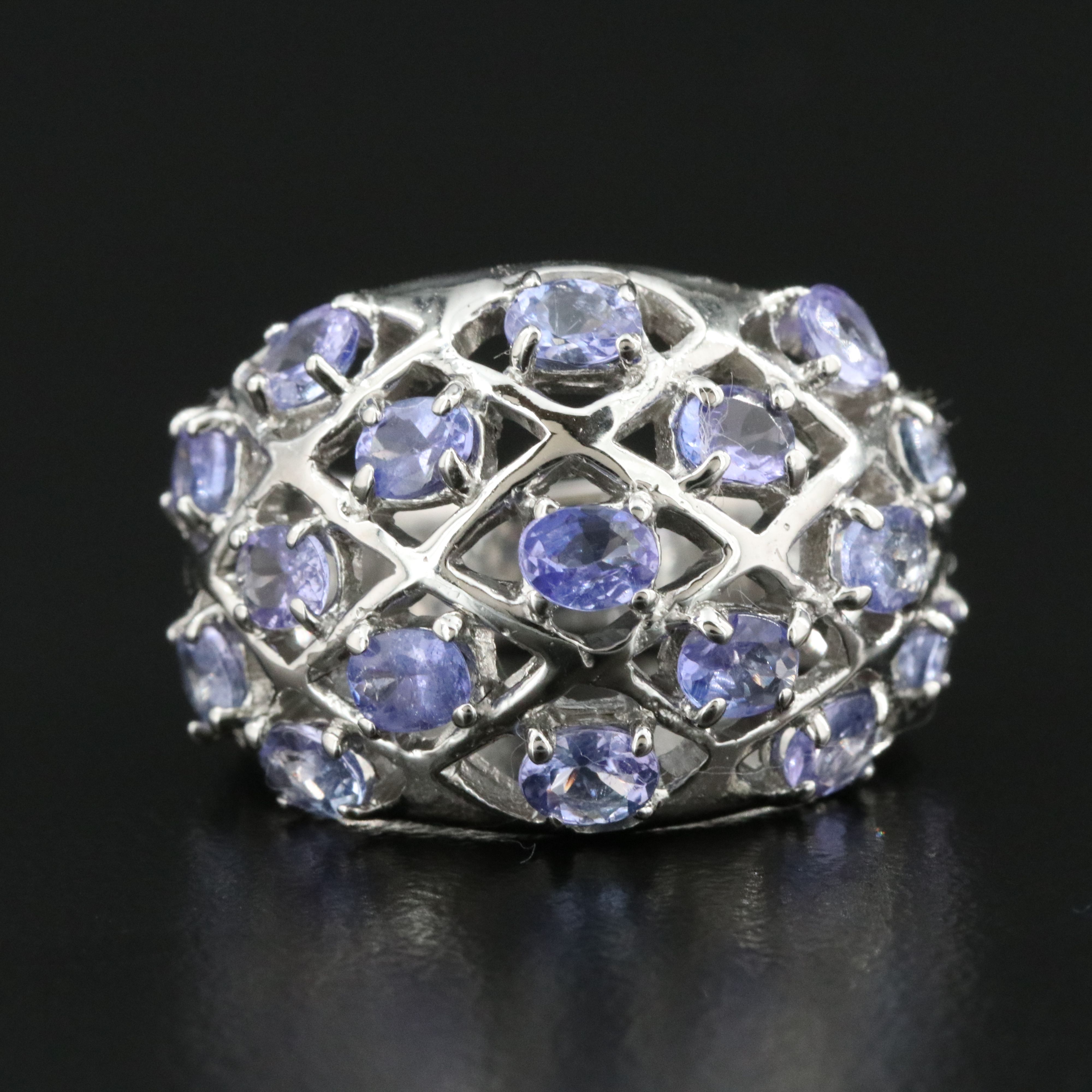 Sterling Tanzanite Ring