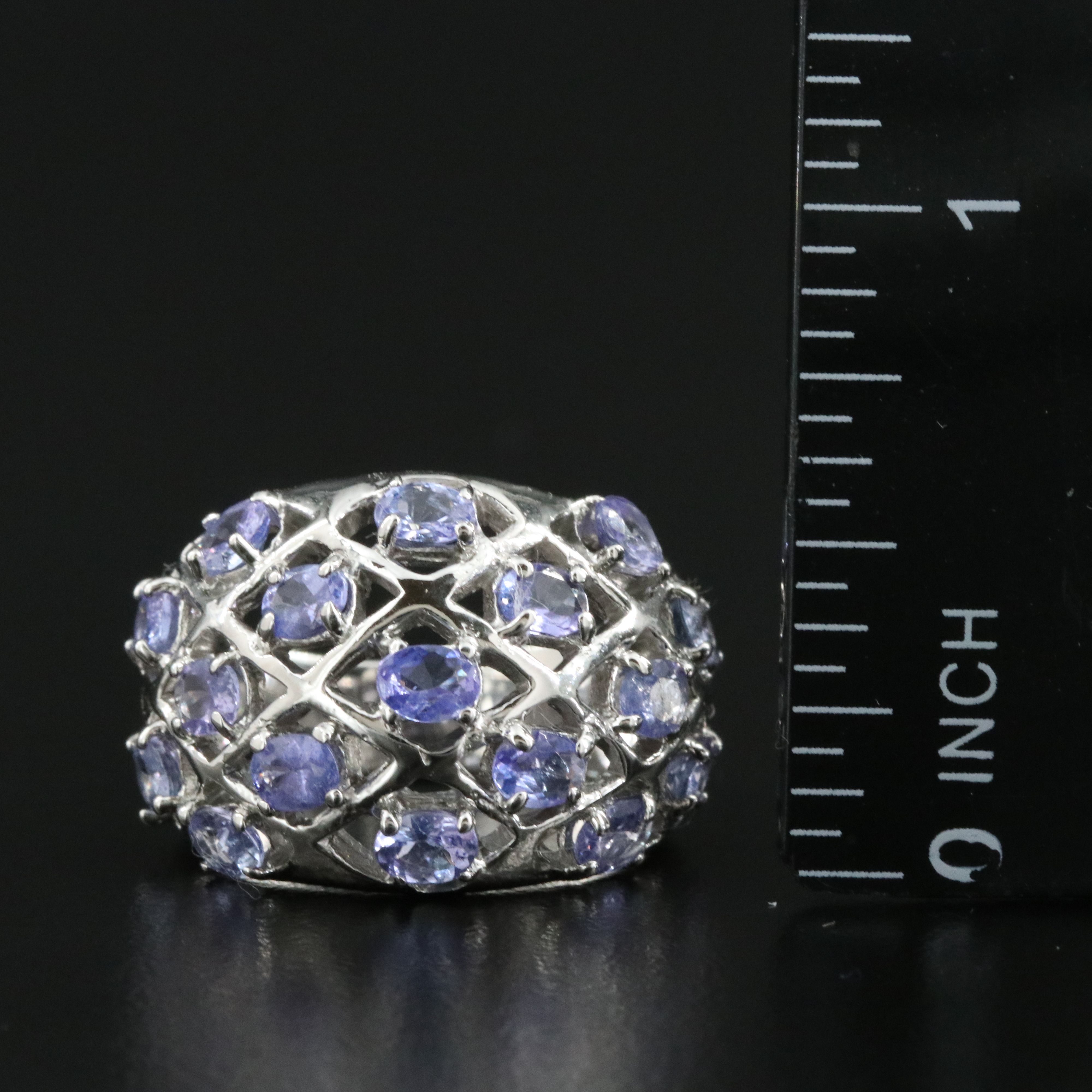 Sterling Tanzanite Ring