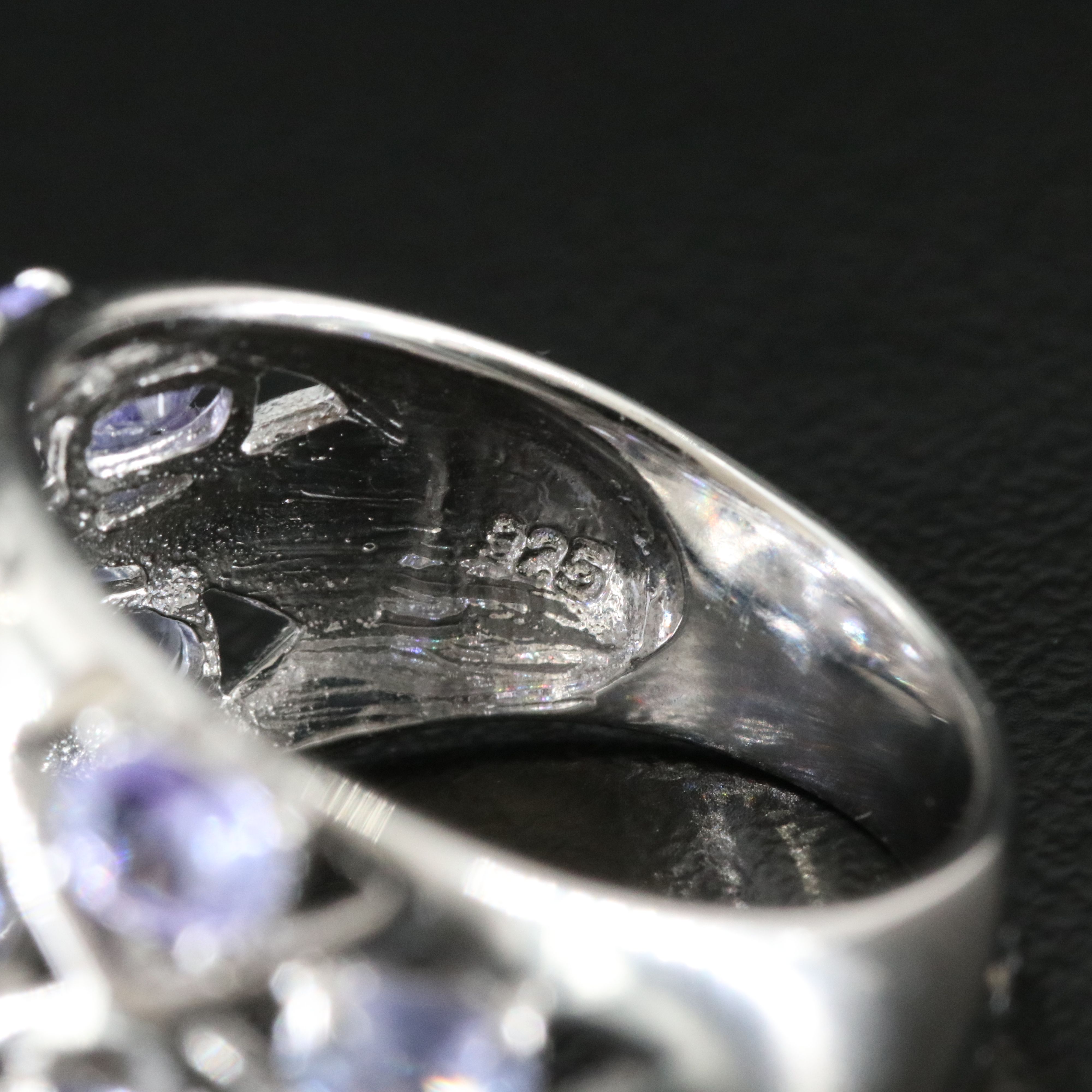 Sterling Tanzanite Ring