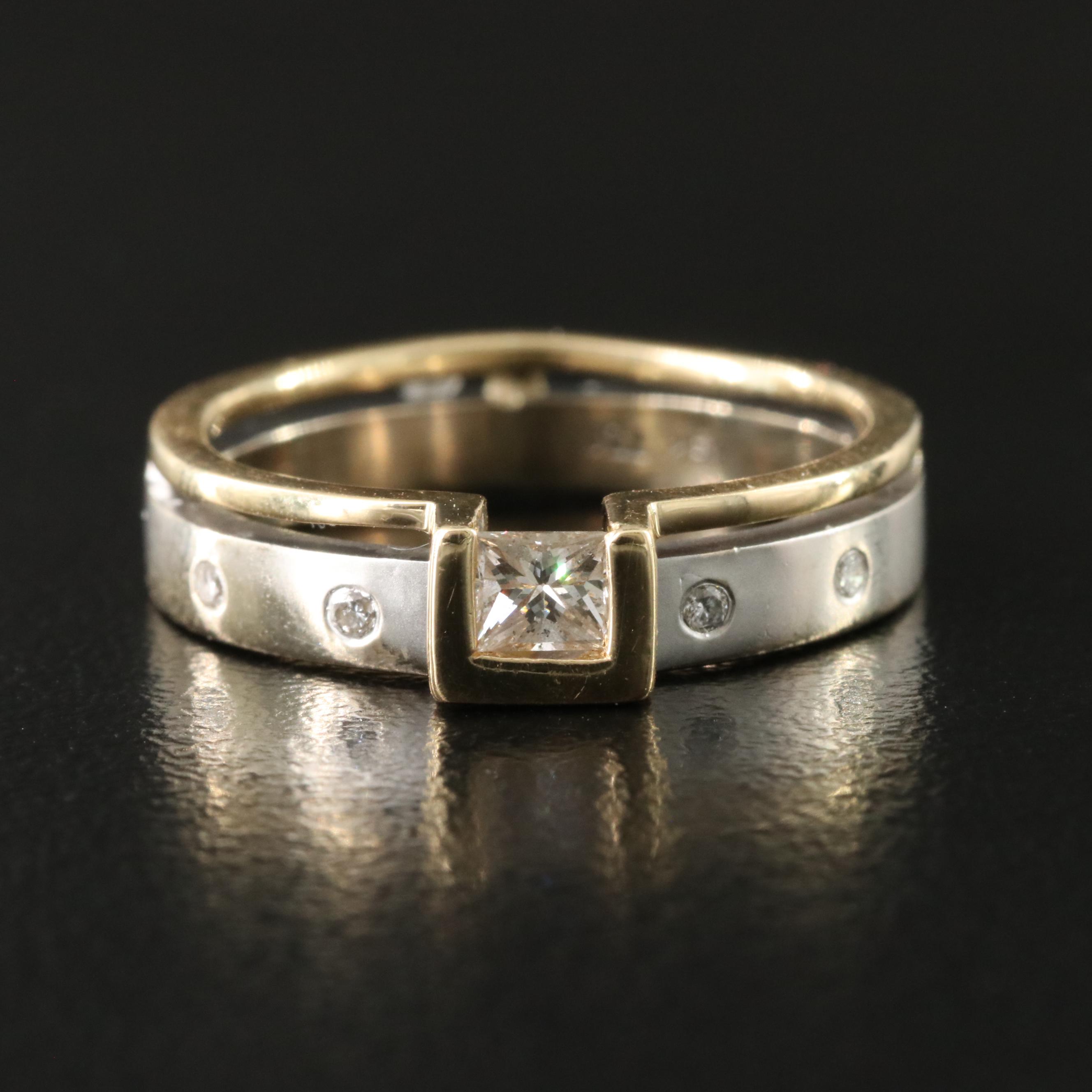 18K 0.23 CTW Diamond Ring