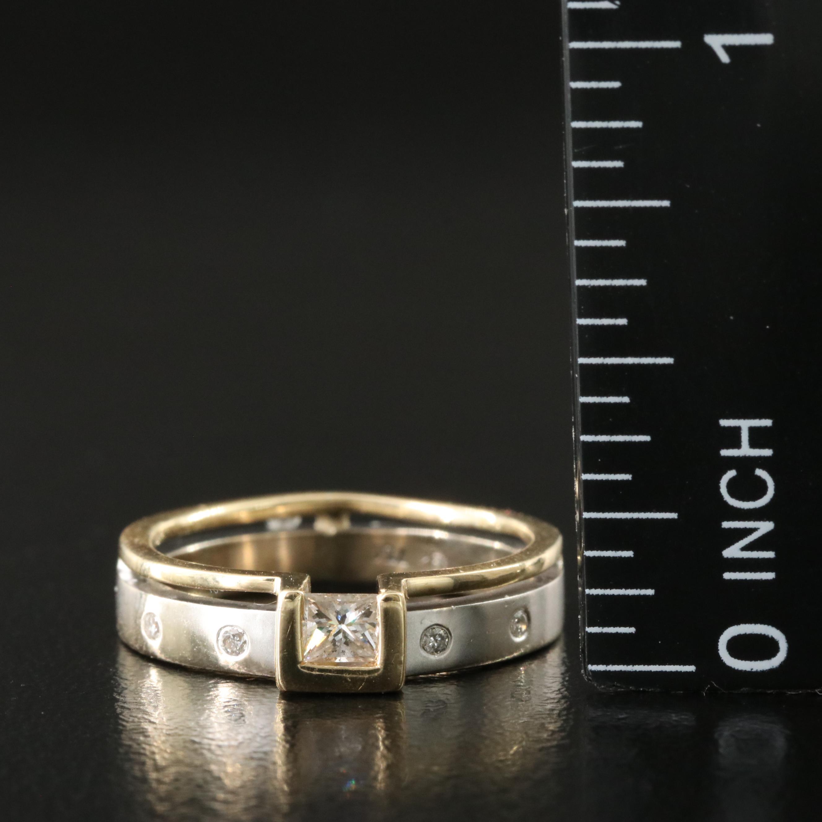 18K 0.23 CTW Diamond Ring