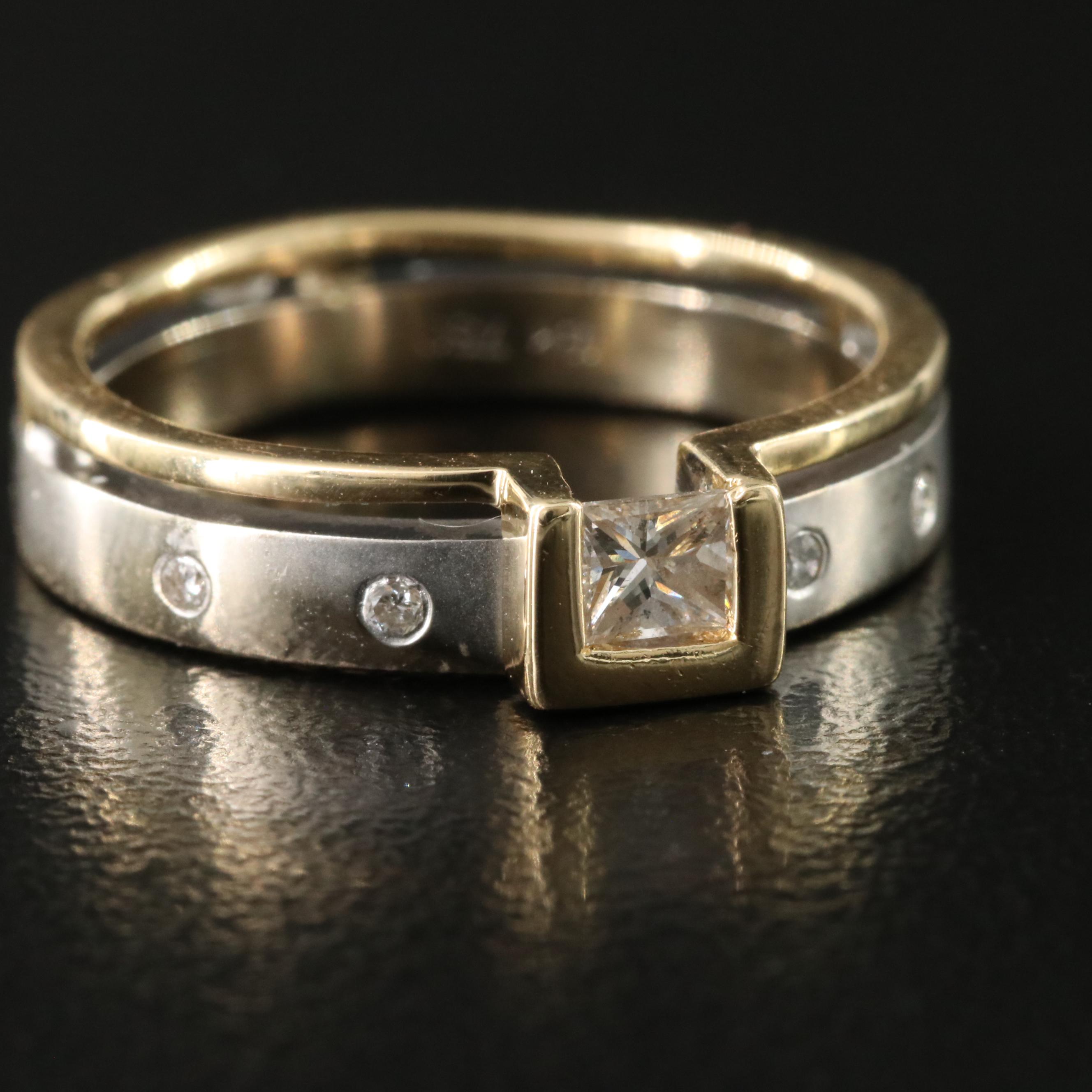 18K 0.23 CTW Diamond Ring