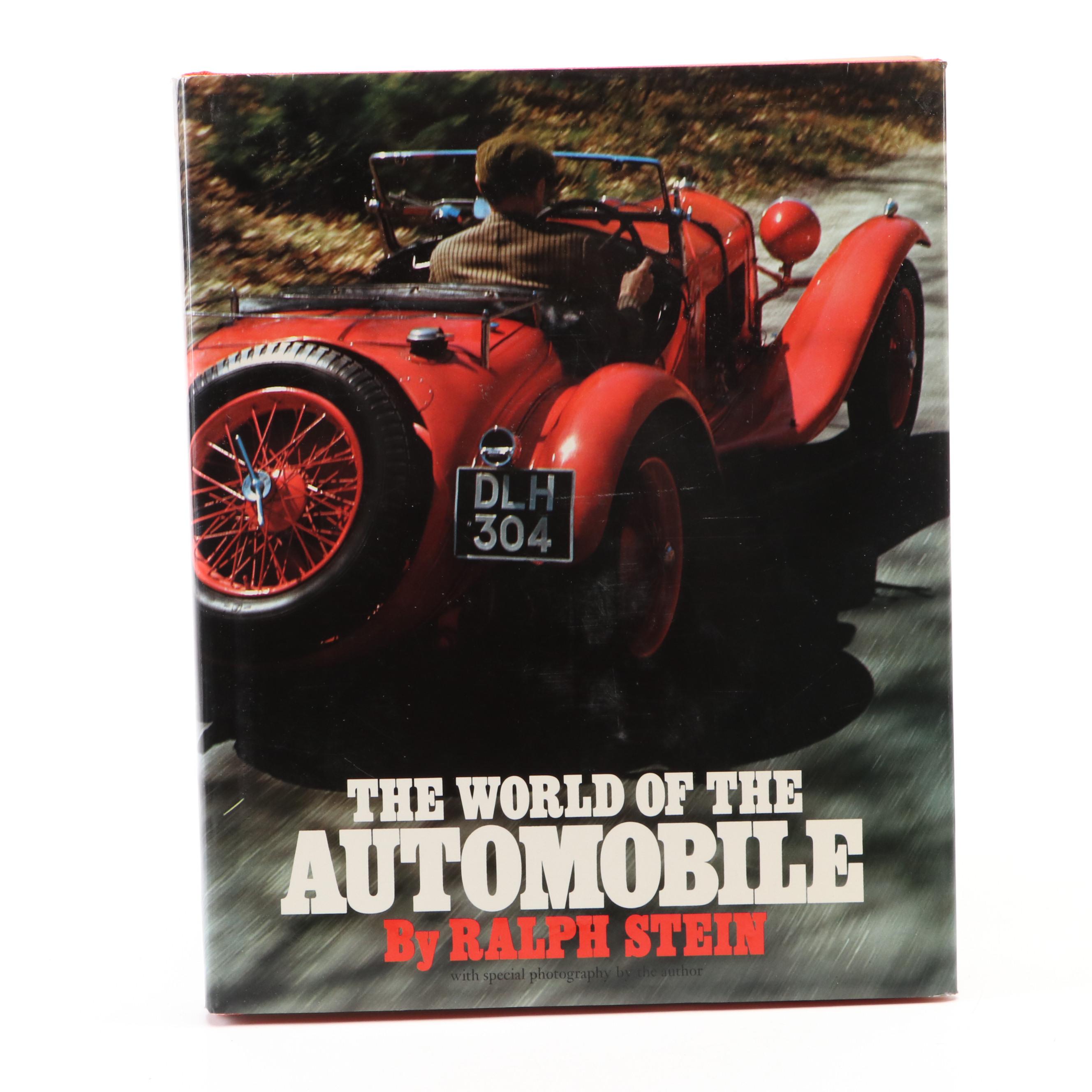 "The World of the Automobile" by Ralph Stein with More Automobile Books