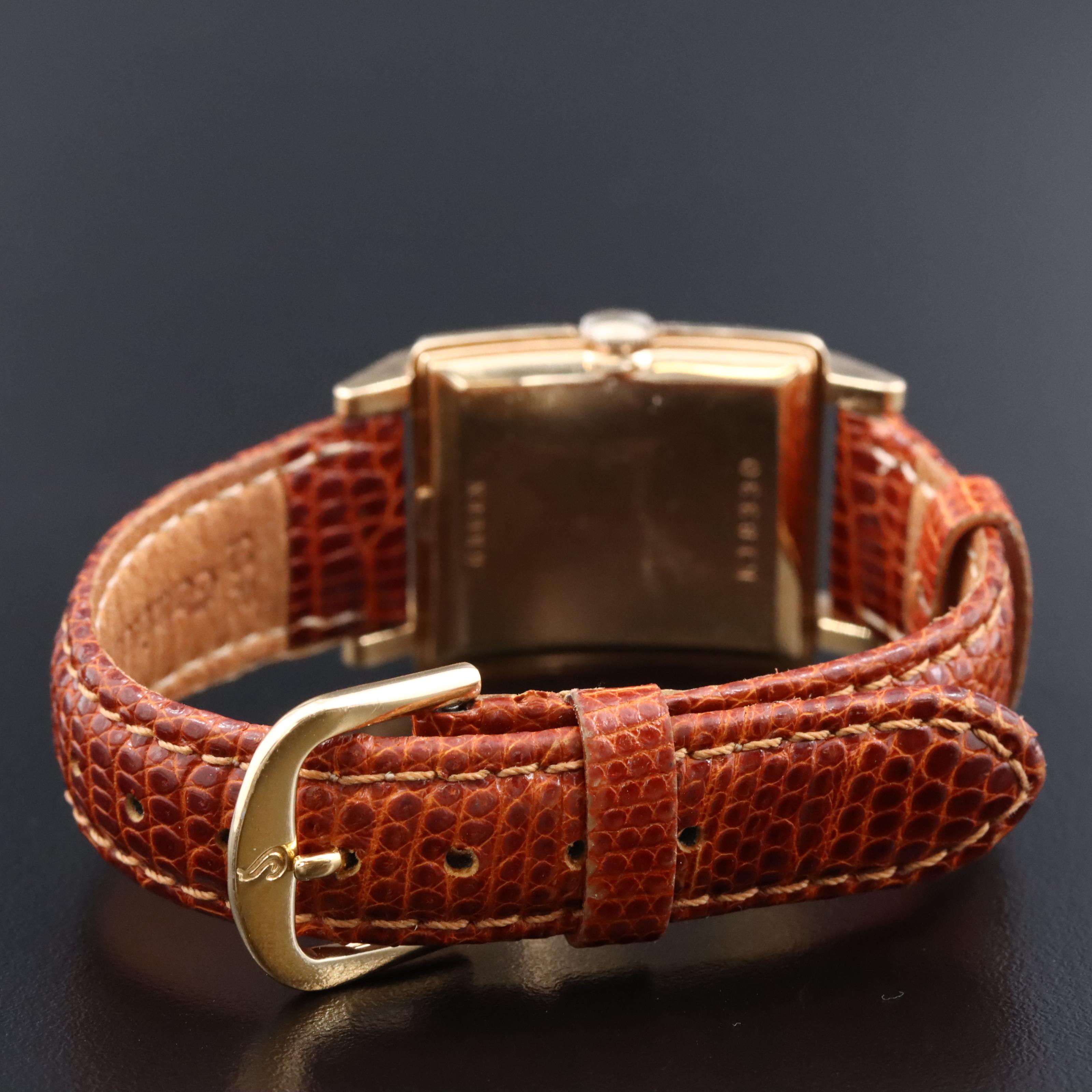 Vintage 14K Gruen Curvex Precision Watch