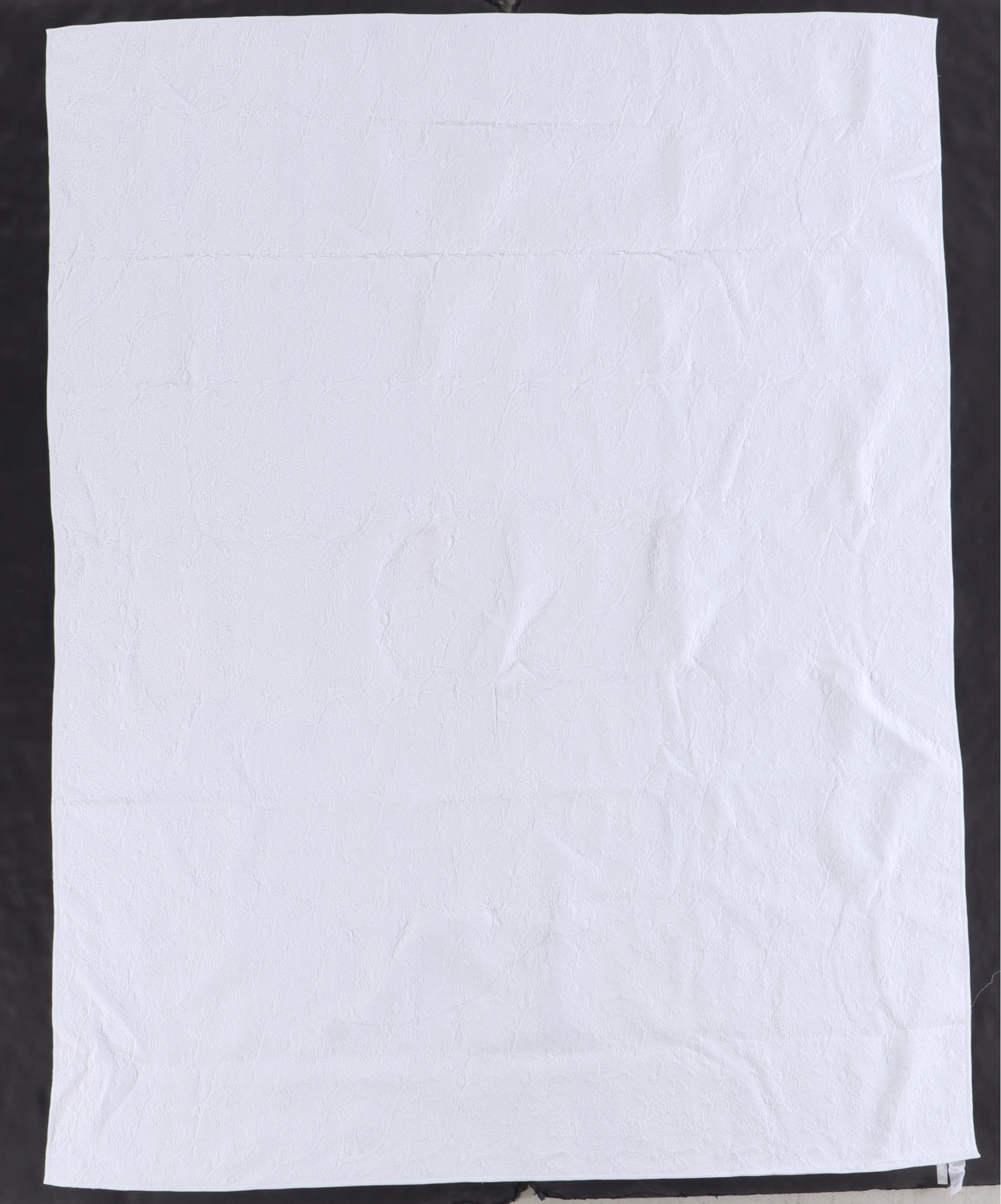 Williams Sonoma White Cotton Coverlet with Other Blue and Yellow Coverlets