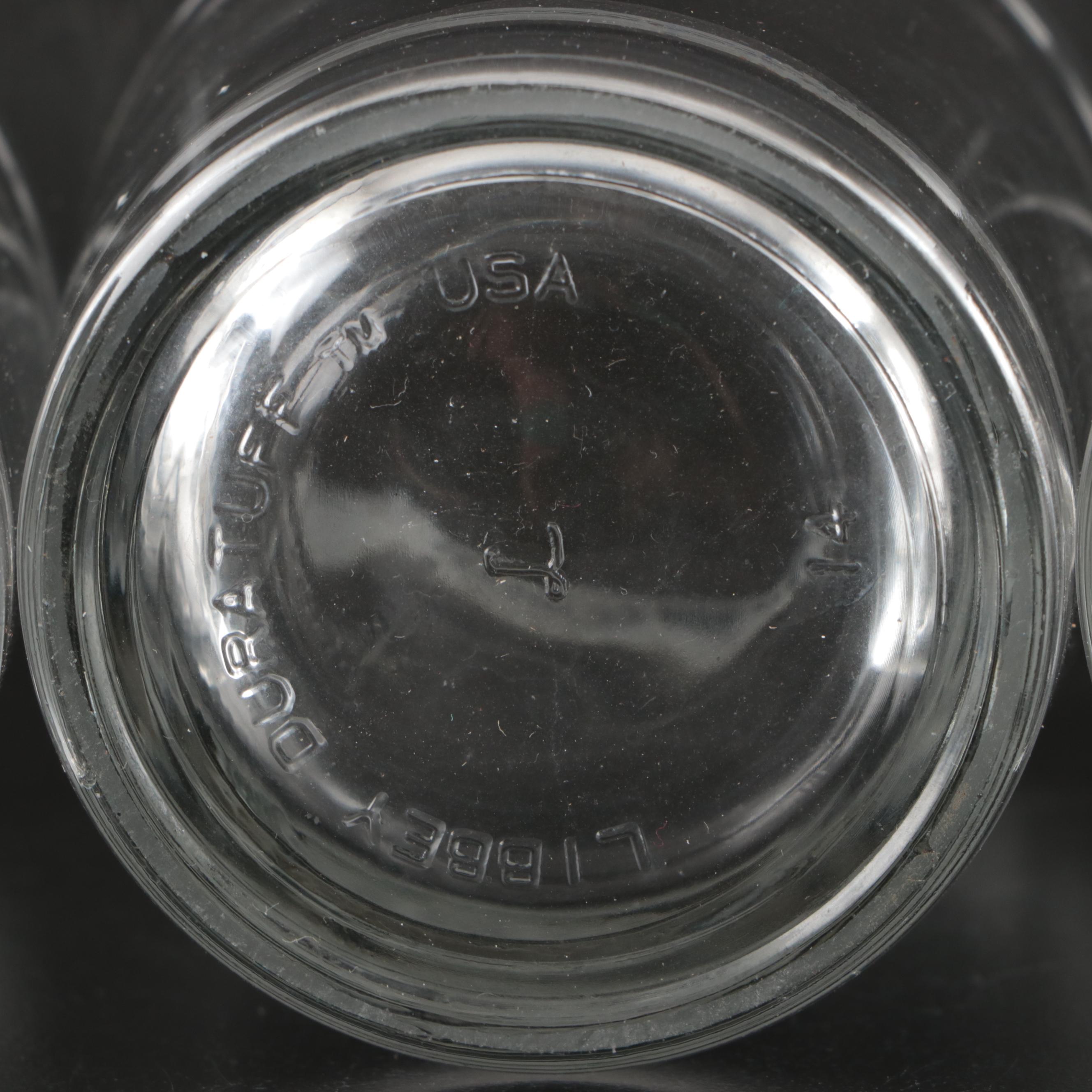 Libbey LaRosa's and Coca-Cola Label Pint Glasses