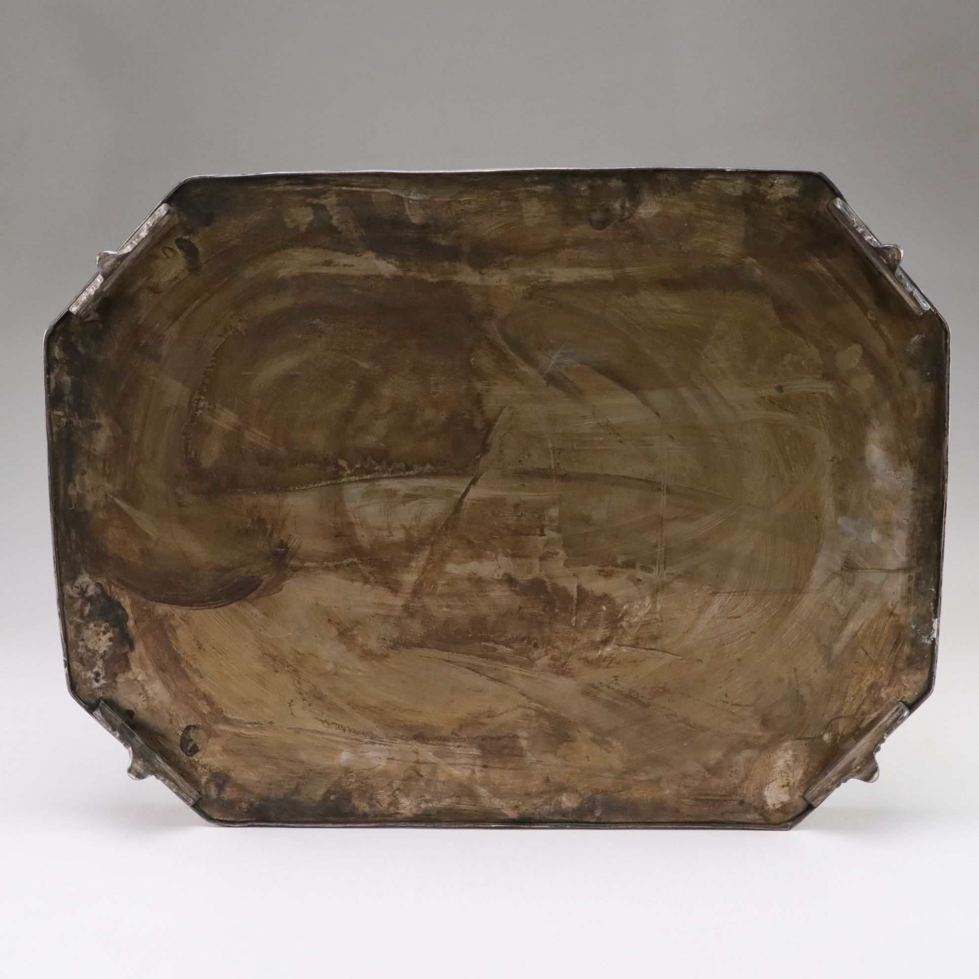 Barker Ellis Silver Plate Reticulated Bowl with Serving Tray and More