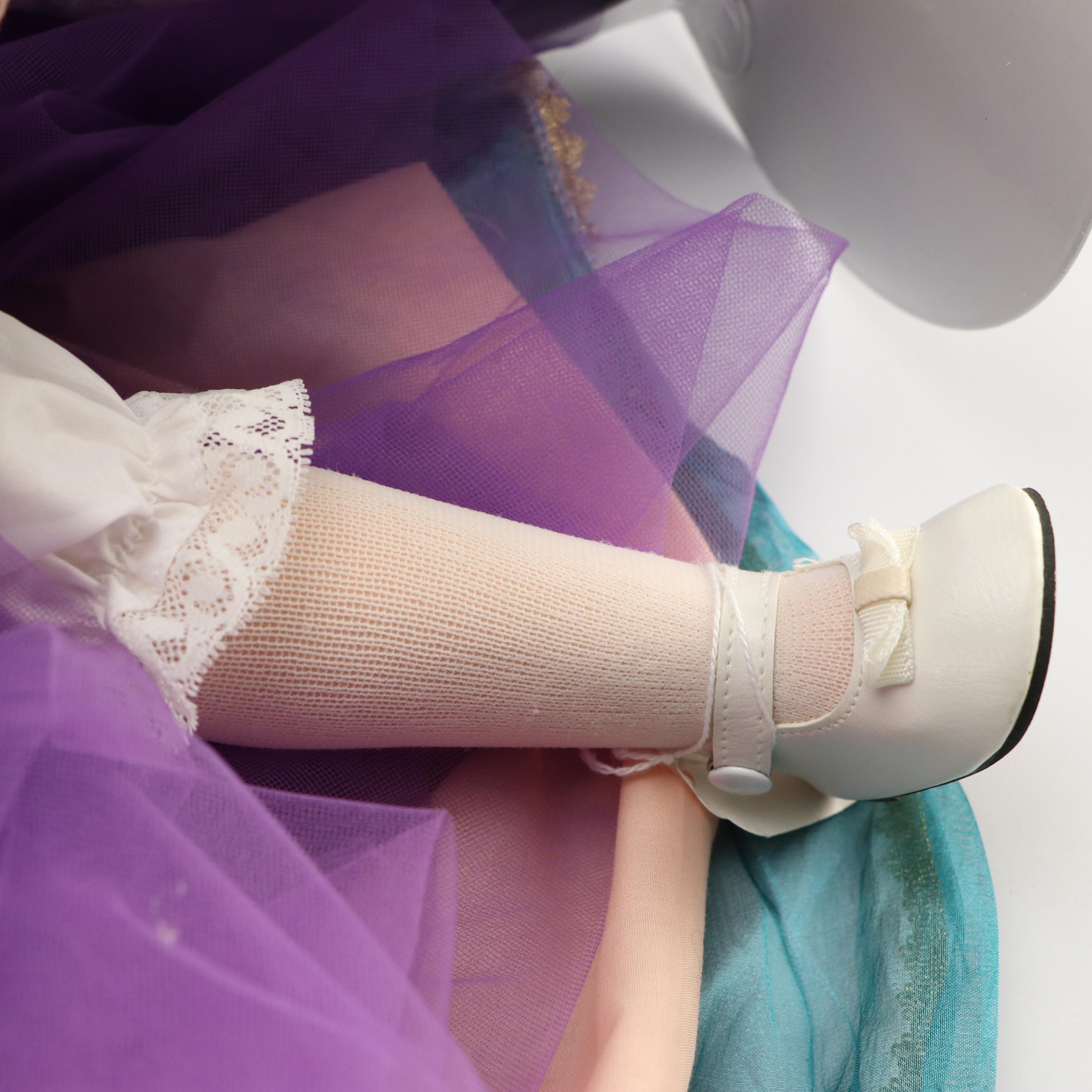 Dolls by Jerri and Kingstate Porcelain Dolls with Porcelain Baby Doll