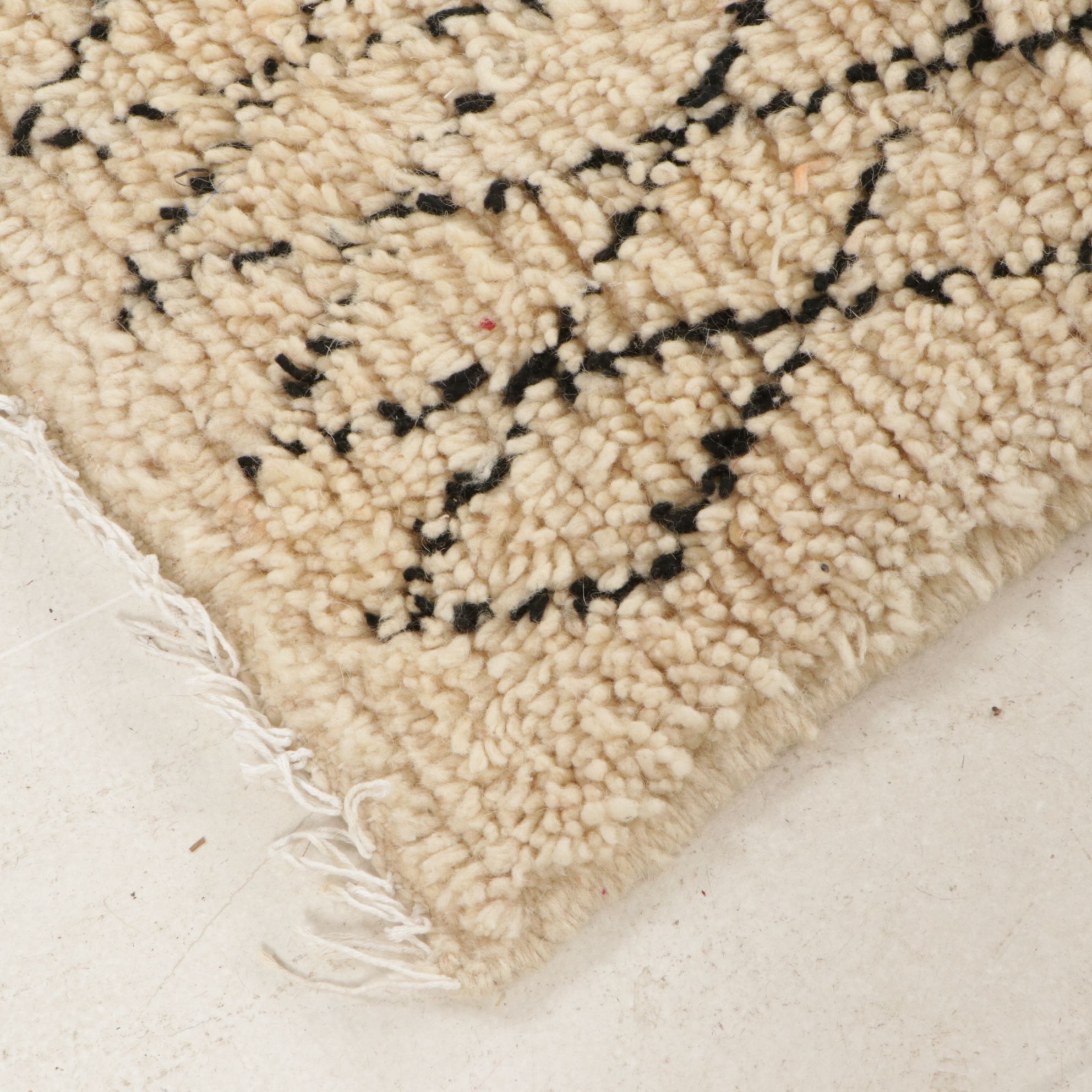 Four Hand-Knotted Moroccan Berber Accent Rugs