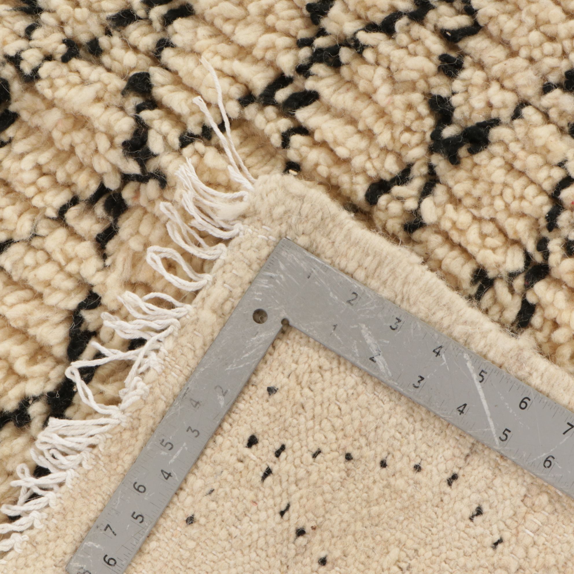 Four Hand-Knotted Moroccan Berber Accent Rugs