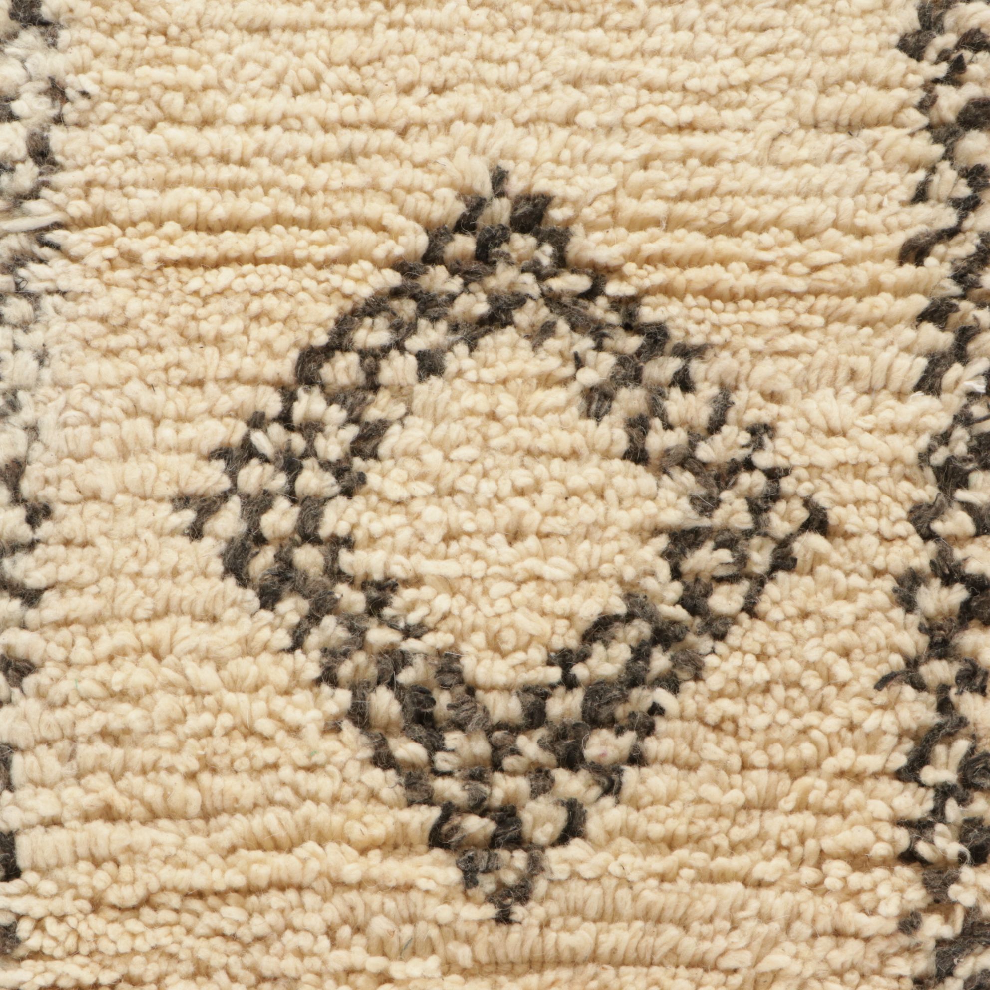 Four Hand-Knotted Moroccan Berber Accent Rugs