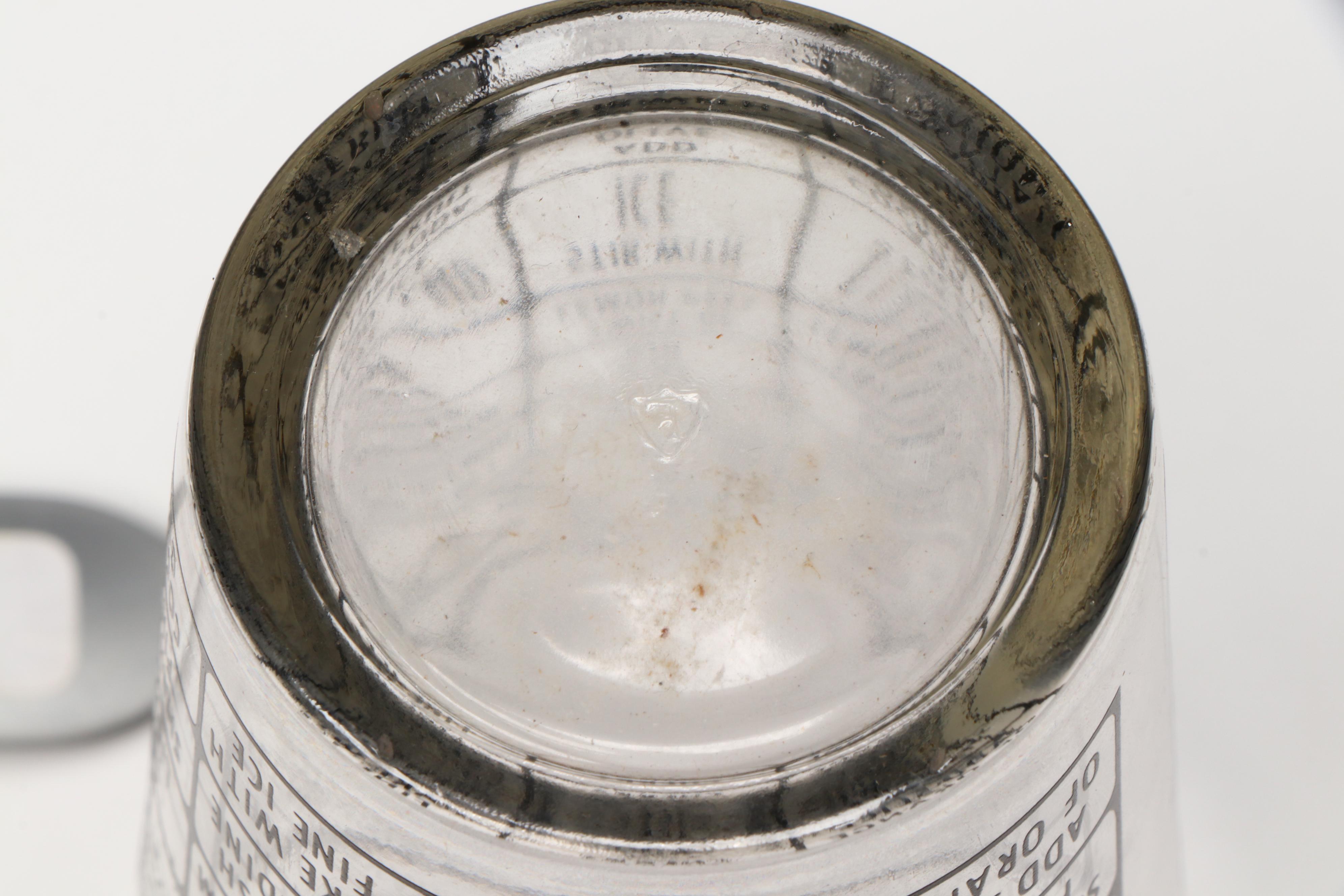 Novelty Music Box Decanter, Shot Glasses and More Bar Supplies