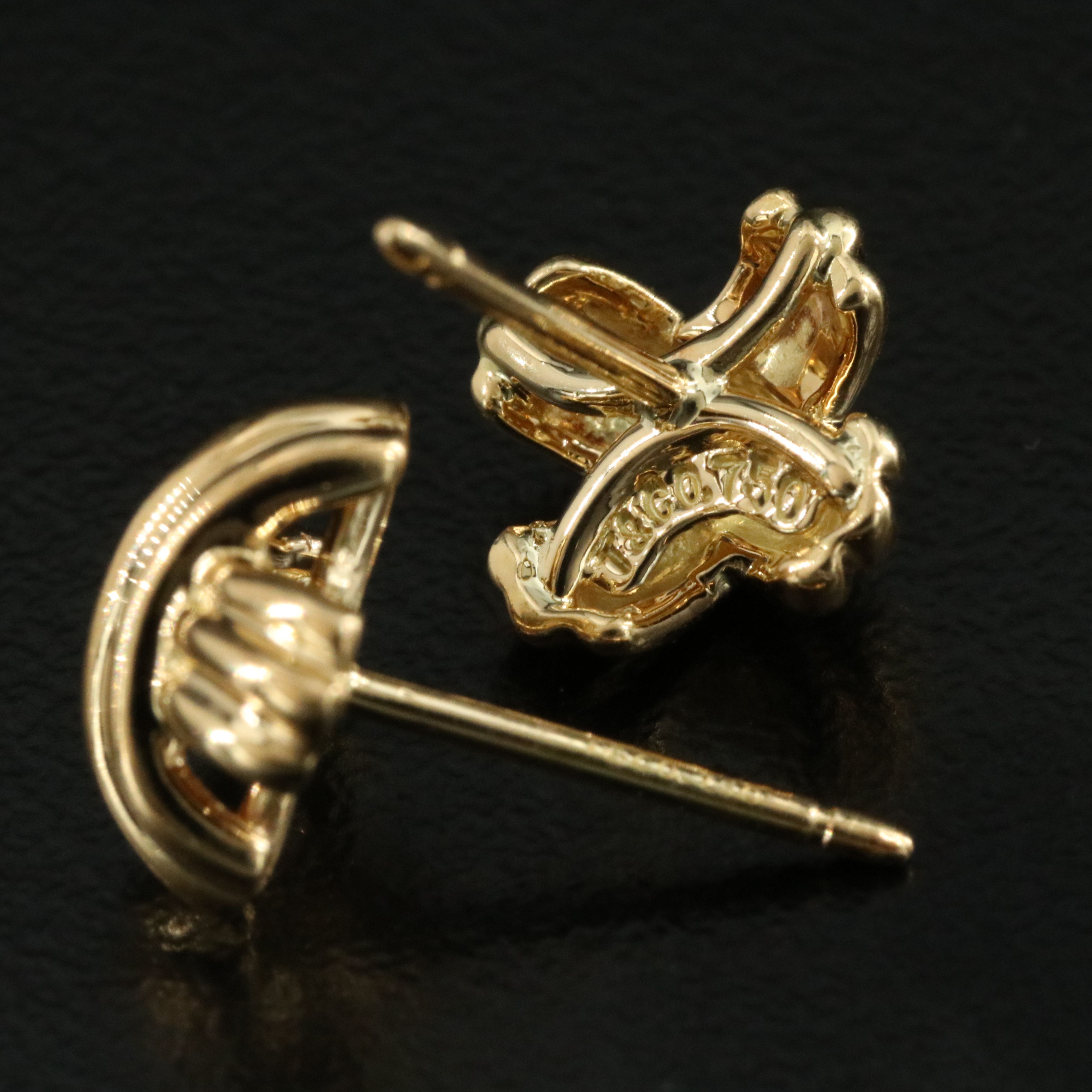 Tiffany & Co. Signature X 18K Stud Earrings
