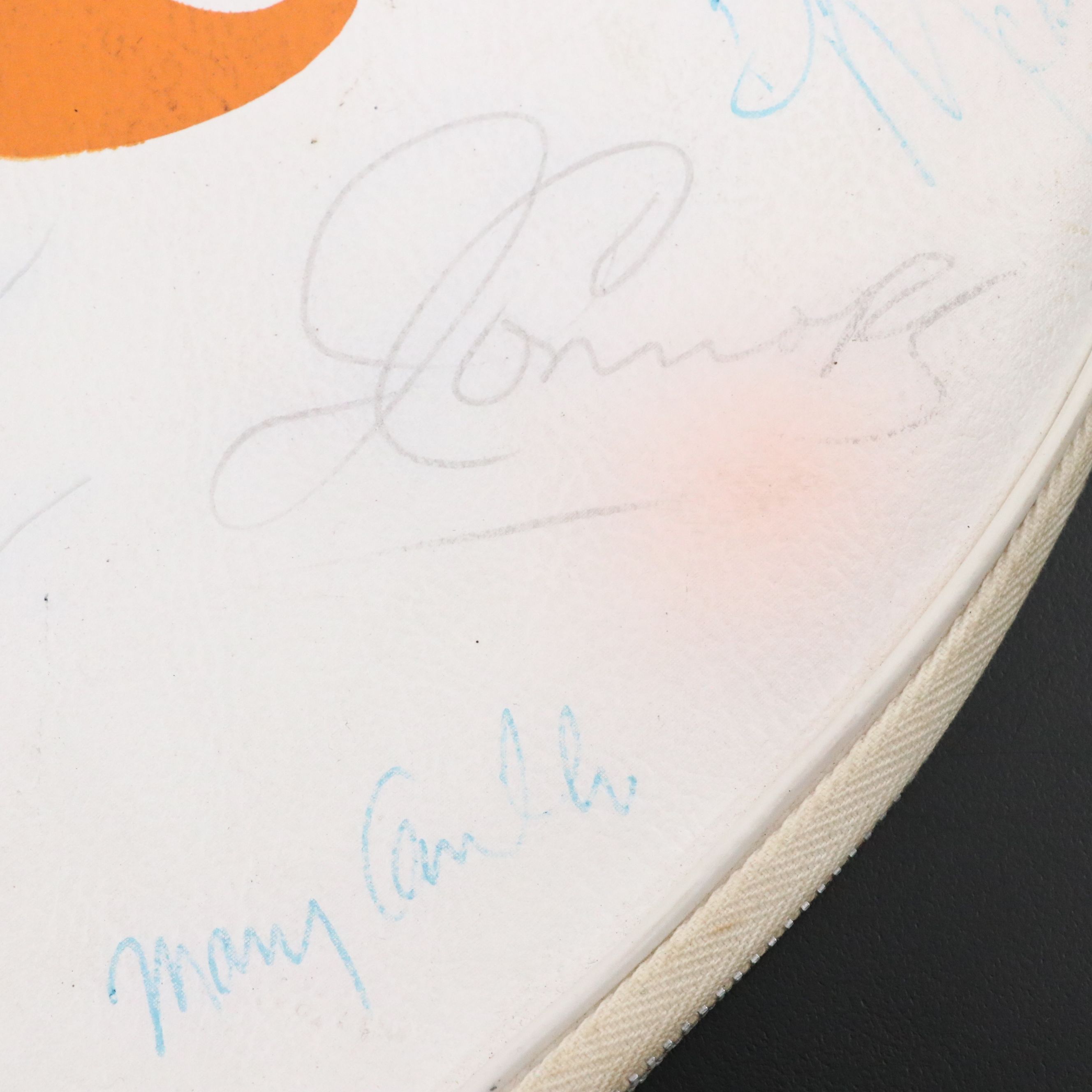 Chris Evert, Jimmy Connors, Ken Rosewall, and More Signed Tennis Racket Cover