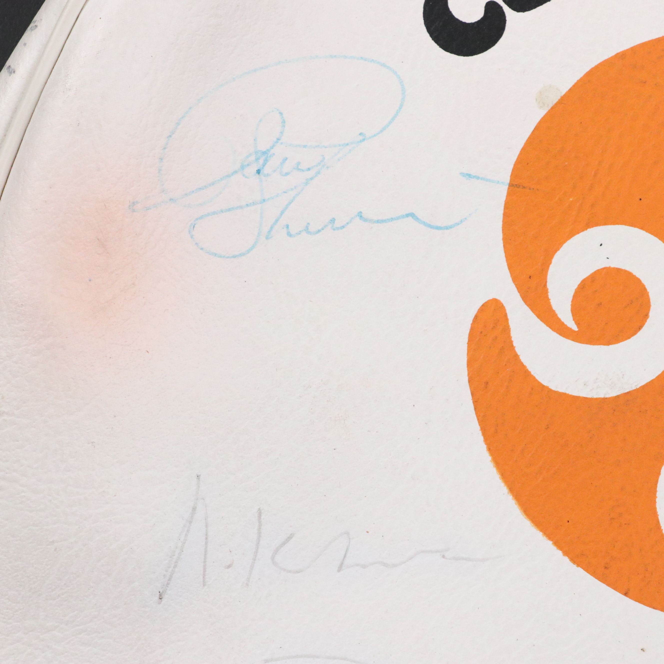 Chris Evert, Jimmy Connors, Ken Rosewall, and More Signed Tennis Racket Cover