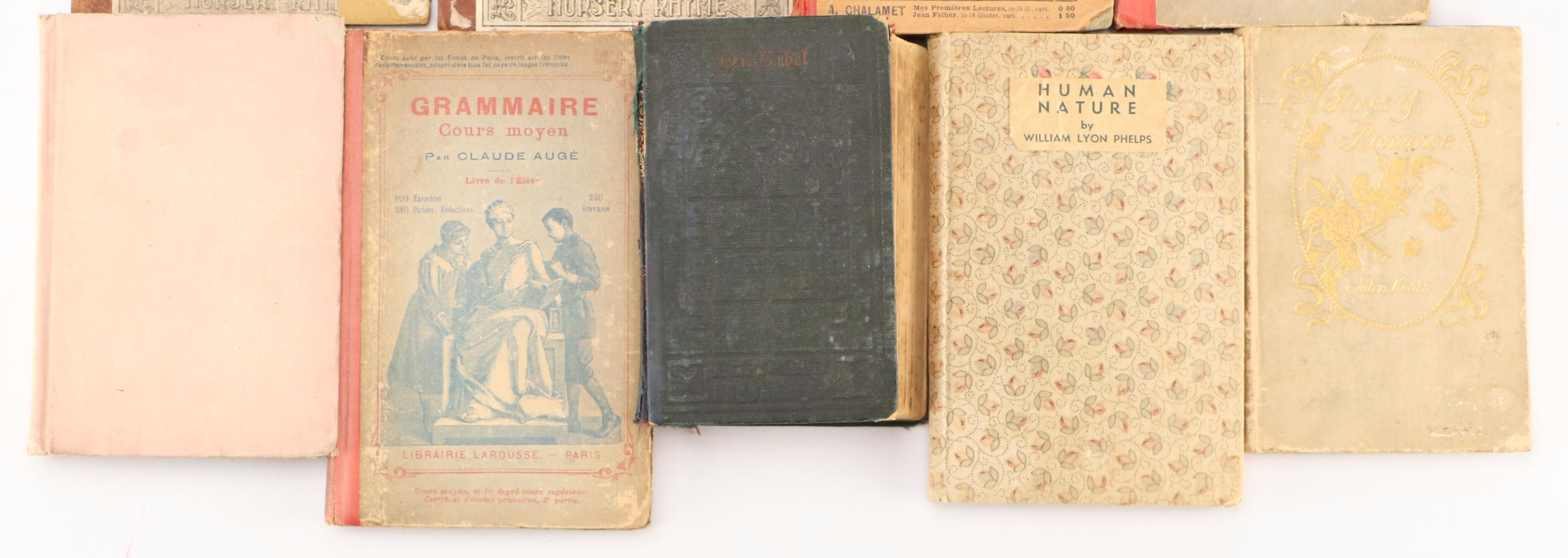 "The Grahams," "Human Nature," and More French, German, and English Books