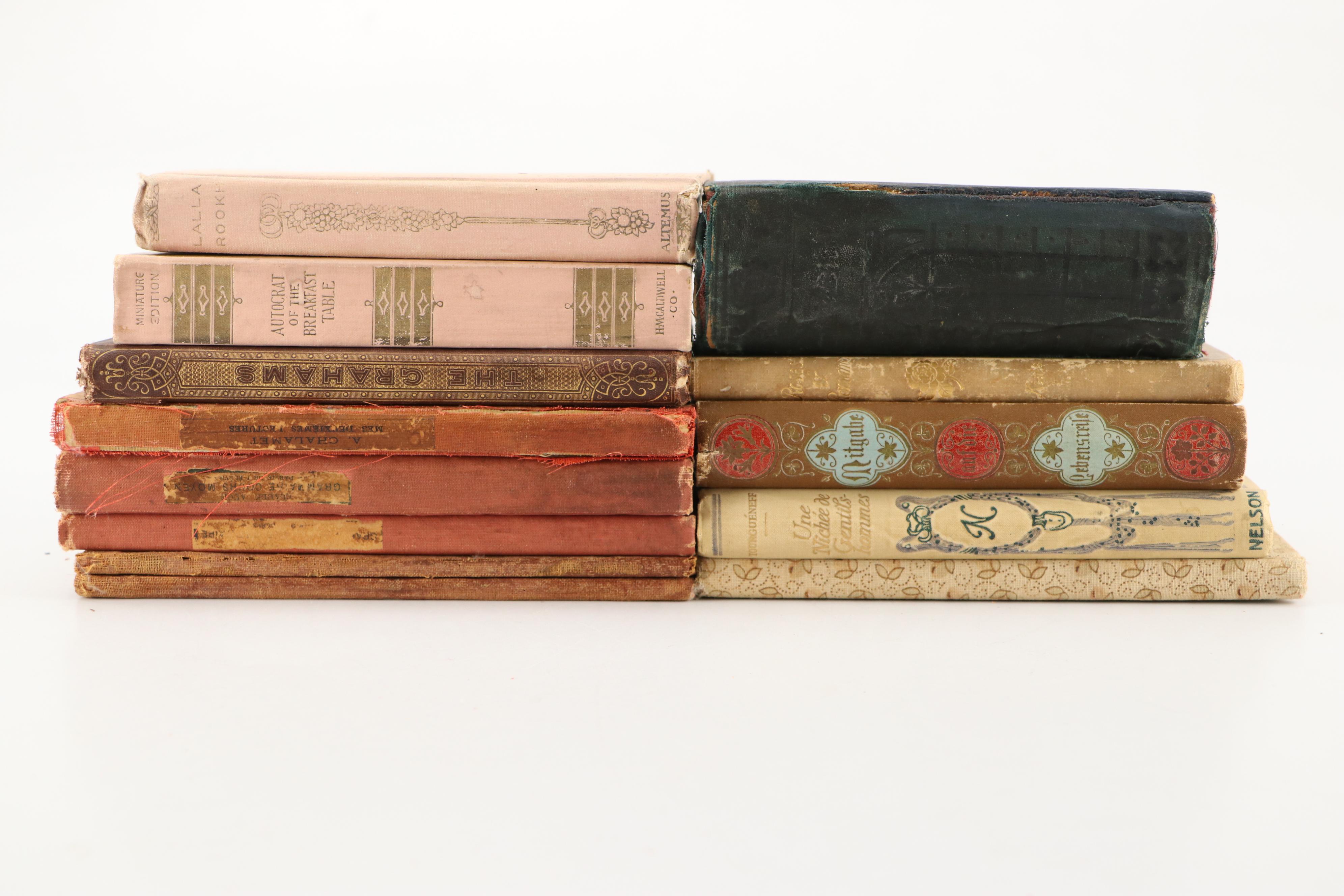 "The Grahams," "Human Nature," and More French, German, and English Books