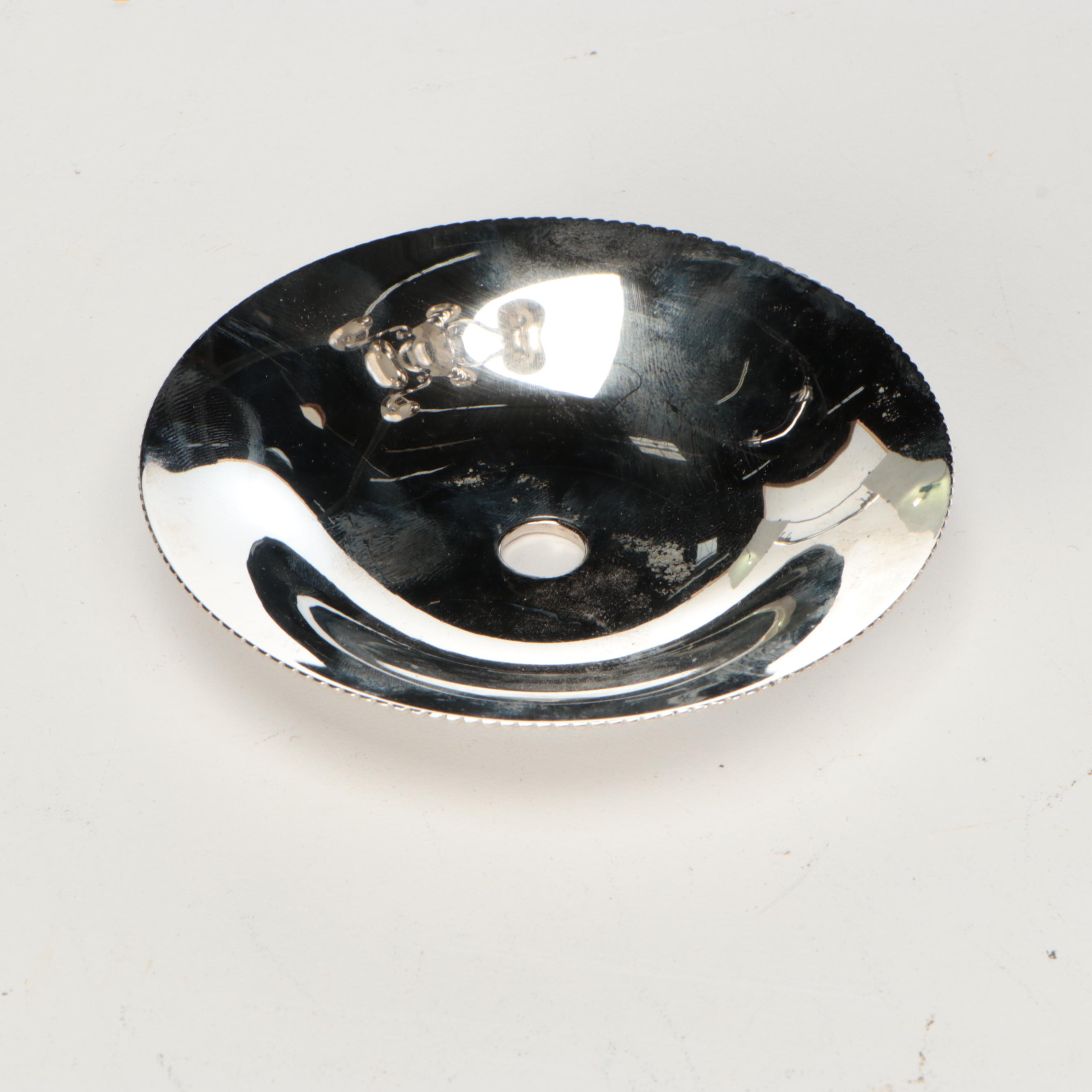 Pair of Classical Nick Plated Candelabras