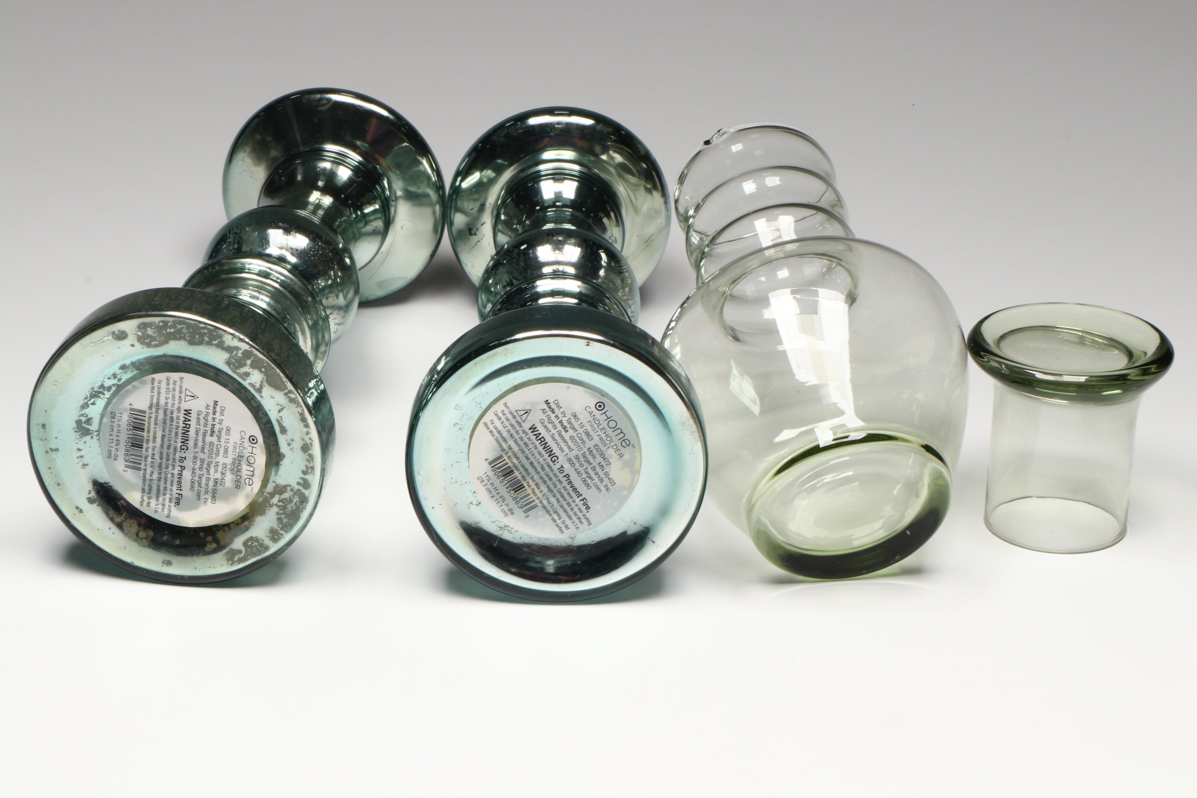 Lundberg Studios Globe, Art Glass Perfume Bottle, Dunbar Glass Carafe and More