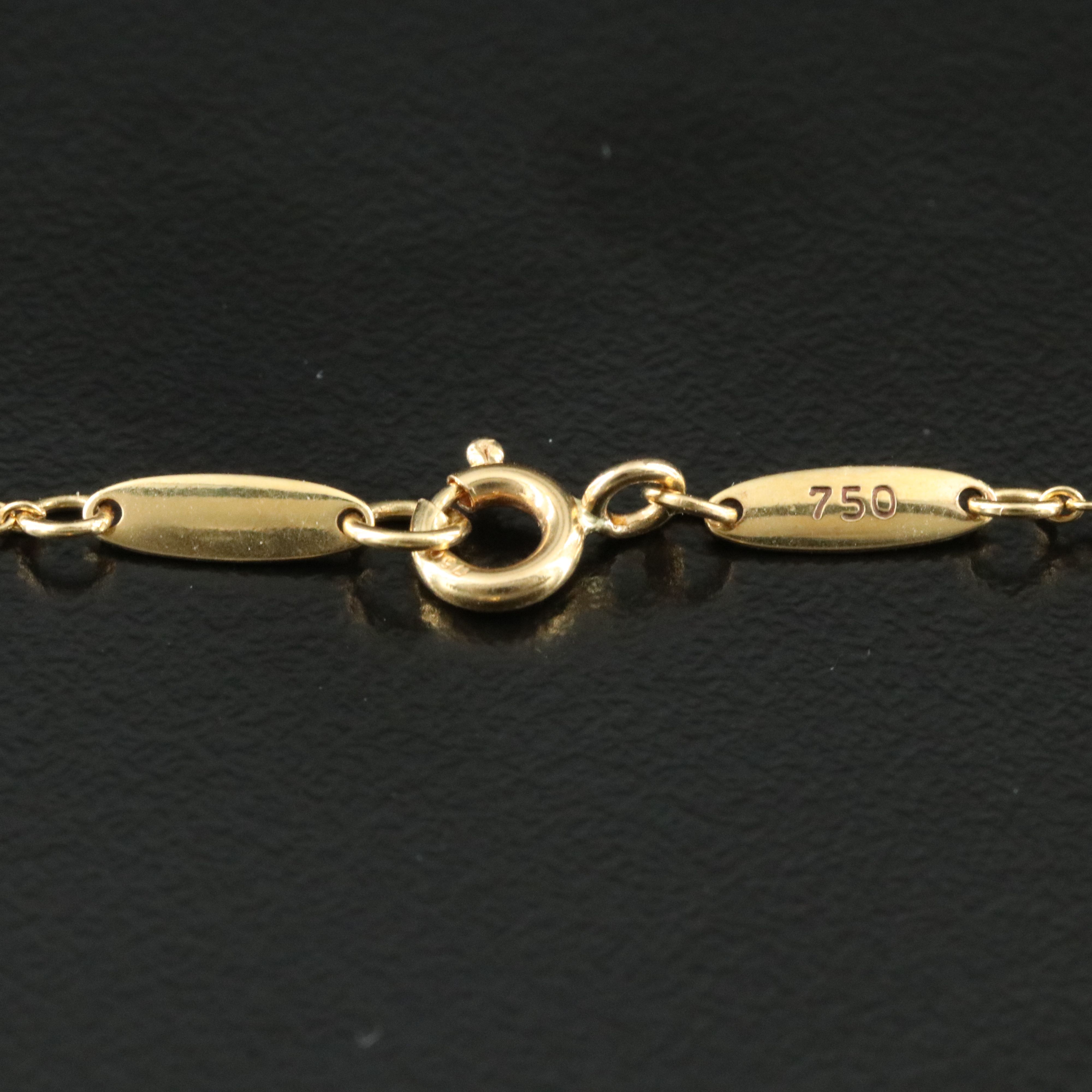 Elsa Peretti for Tiffany & Co. 18K Interlocking Ovals Necklace