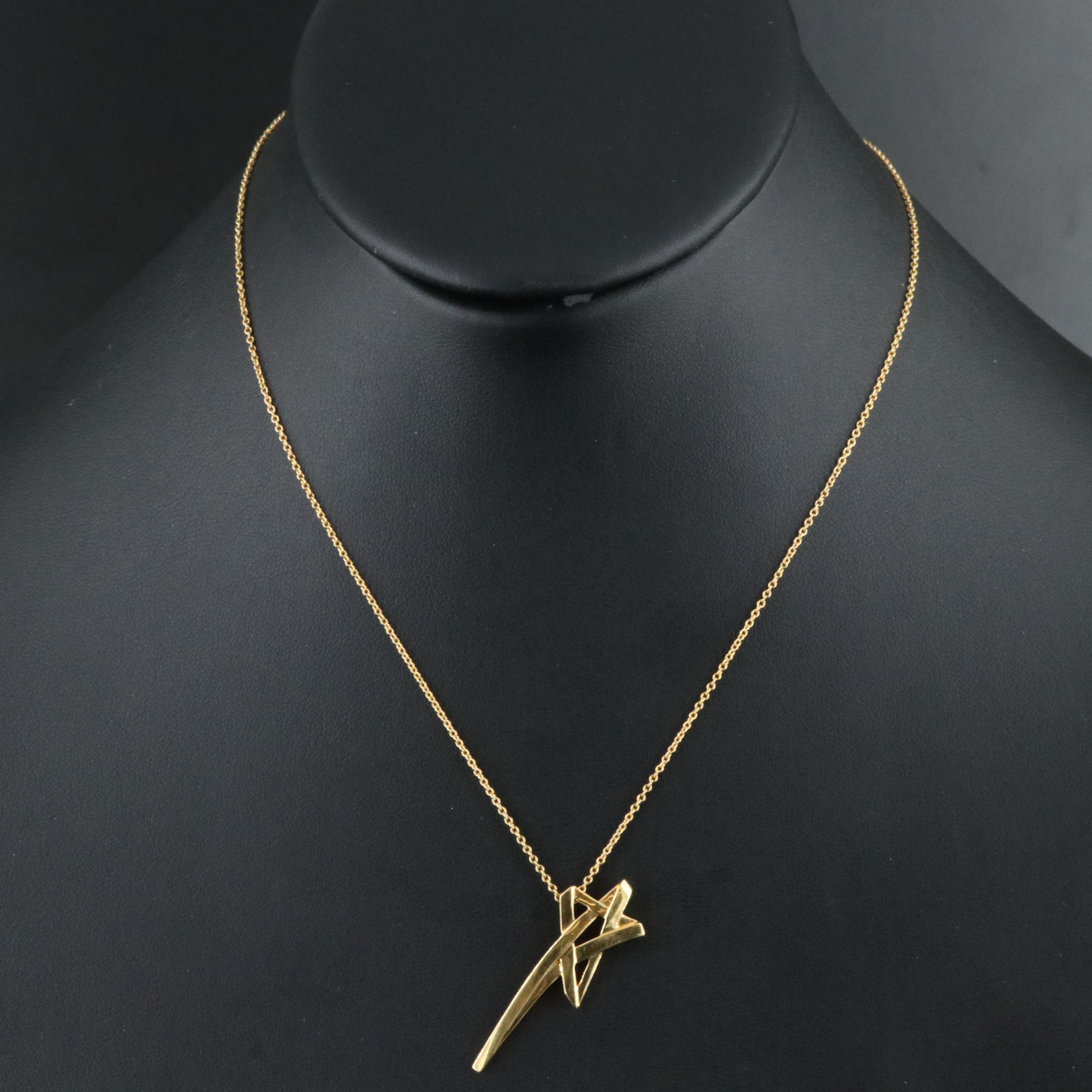 Paloma Picasso for Tiffany & Co.18K Shooting Star Necklace