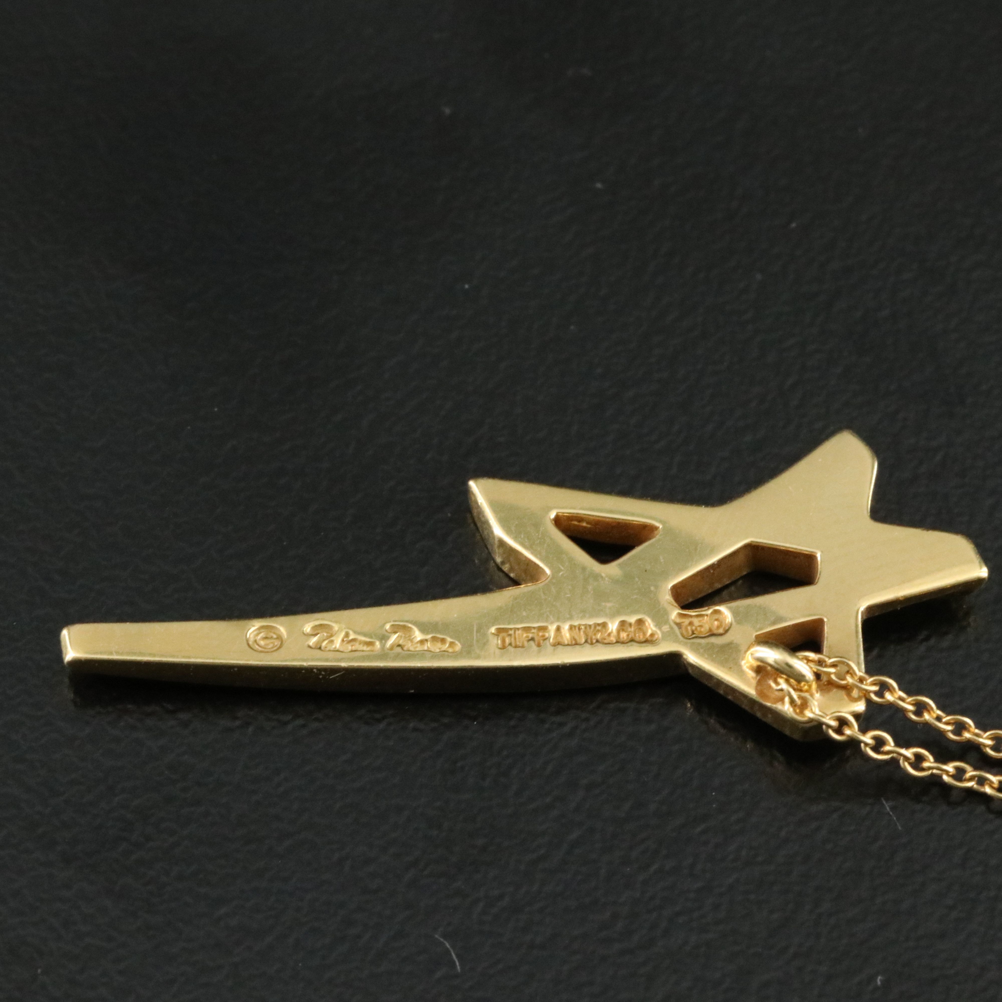 Paloma Picasso for Tiffany & Co.18K Shooting Star Necklace