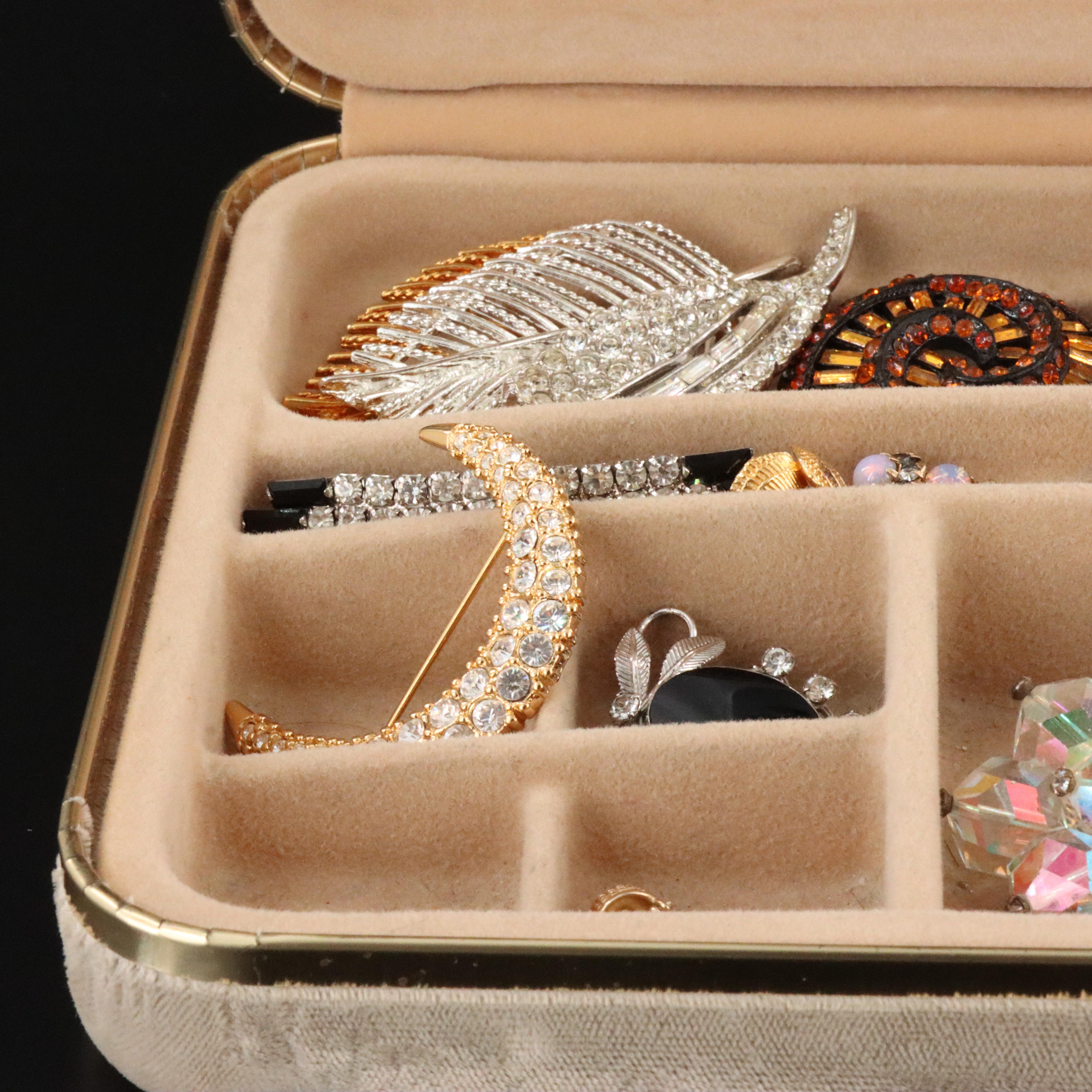 14K Basket Earrings, Swarovski and Coro Featured in Jewelry Collection