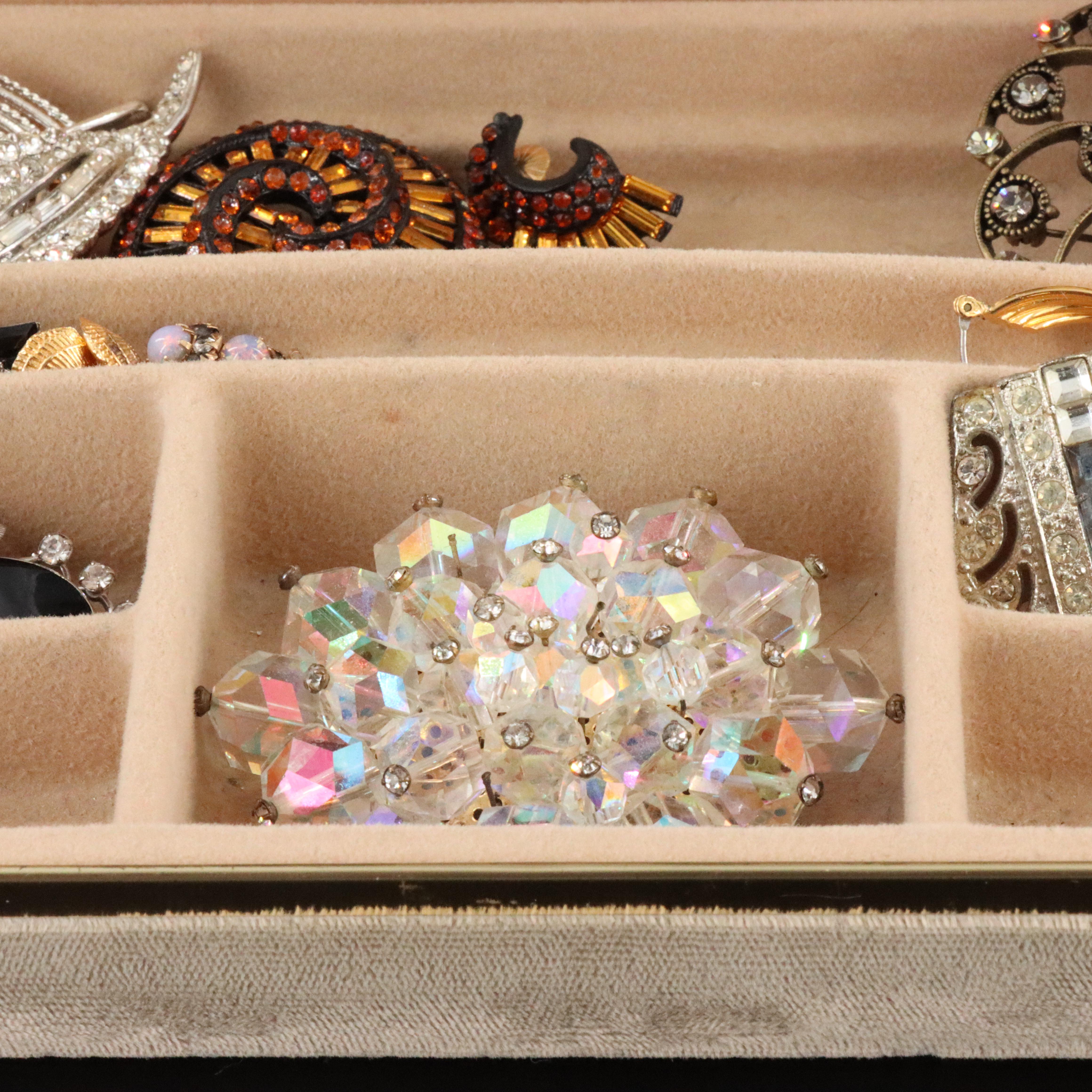 14K Basket Earrings, Swarovski and Coro Featured in Jewelry Collection