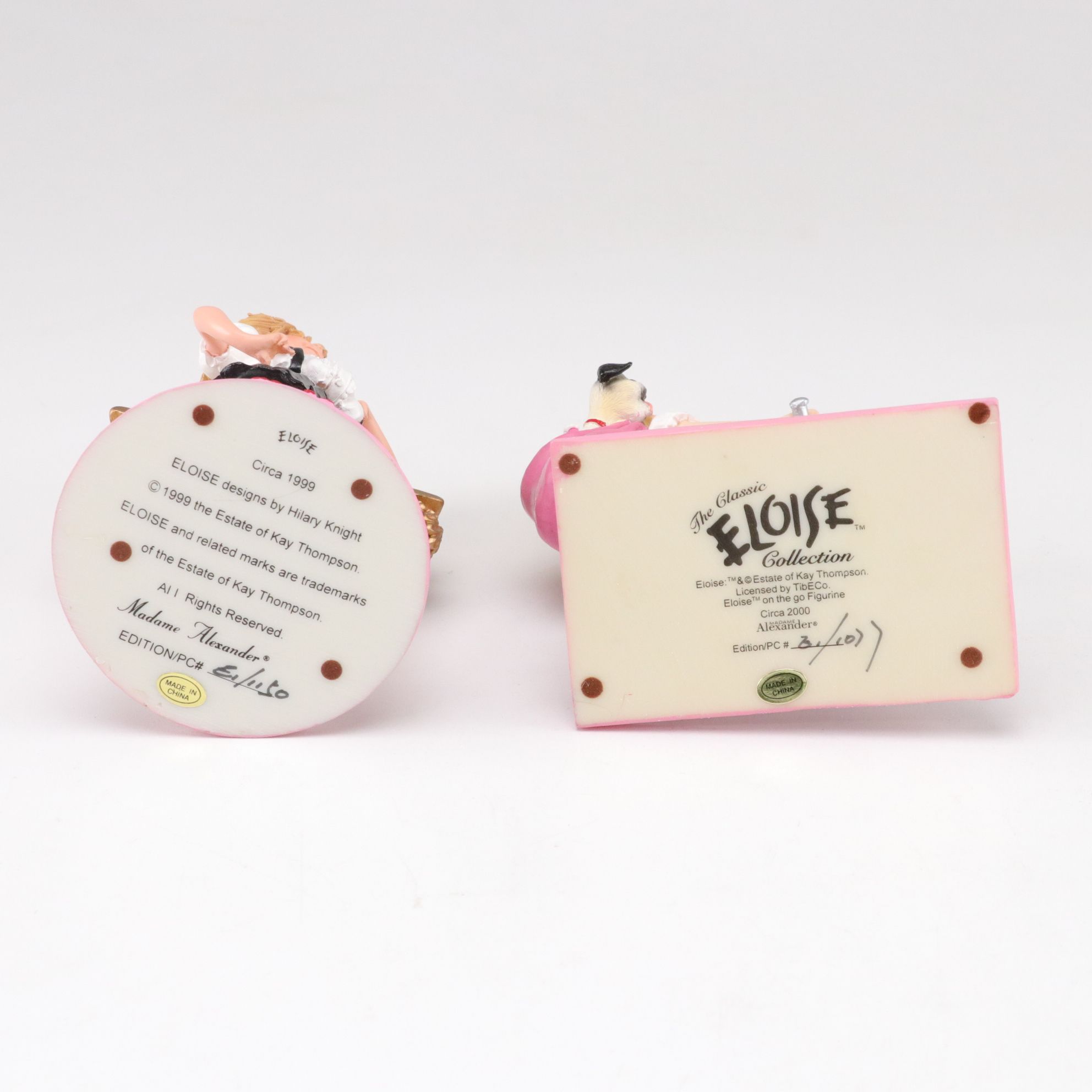 Madame Alexander "Eloise" Dolls & Figurines with "Olivia" Gift Set & More