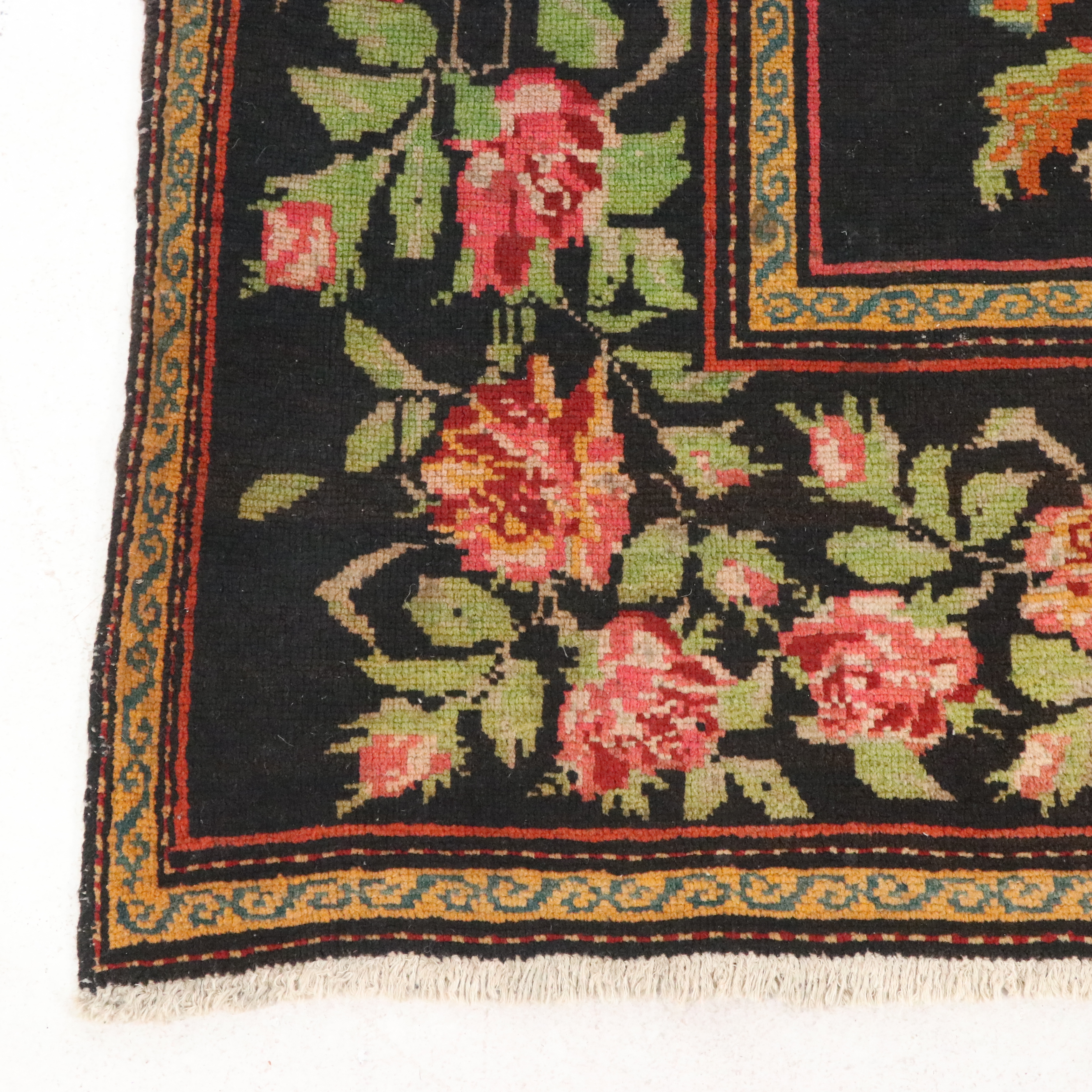 4'6 x 8'11 Hand-Knotted Caucasian Karabagh Area Rug