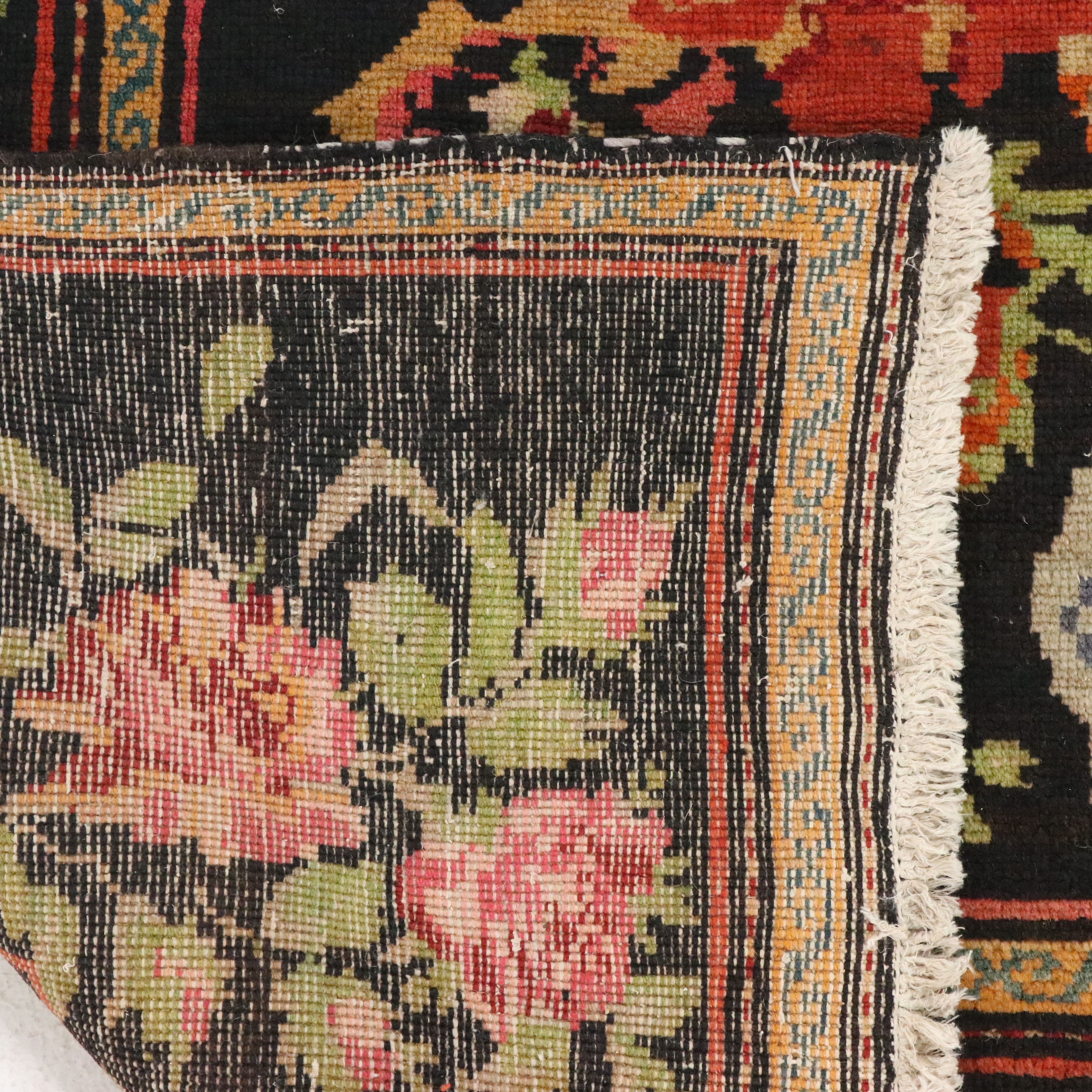 4'6 x 8'11 Hand-Knotted Caucasian Karabagh Area Rug