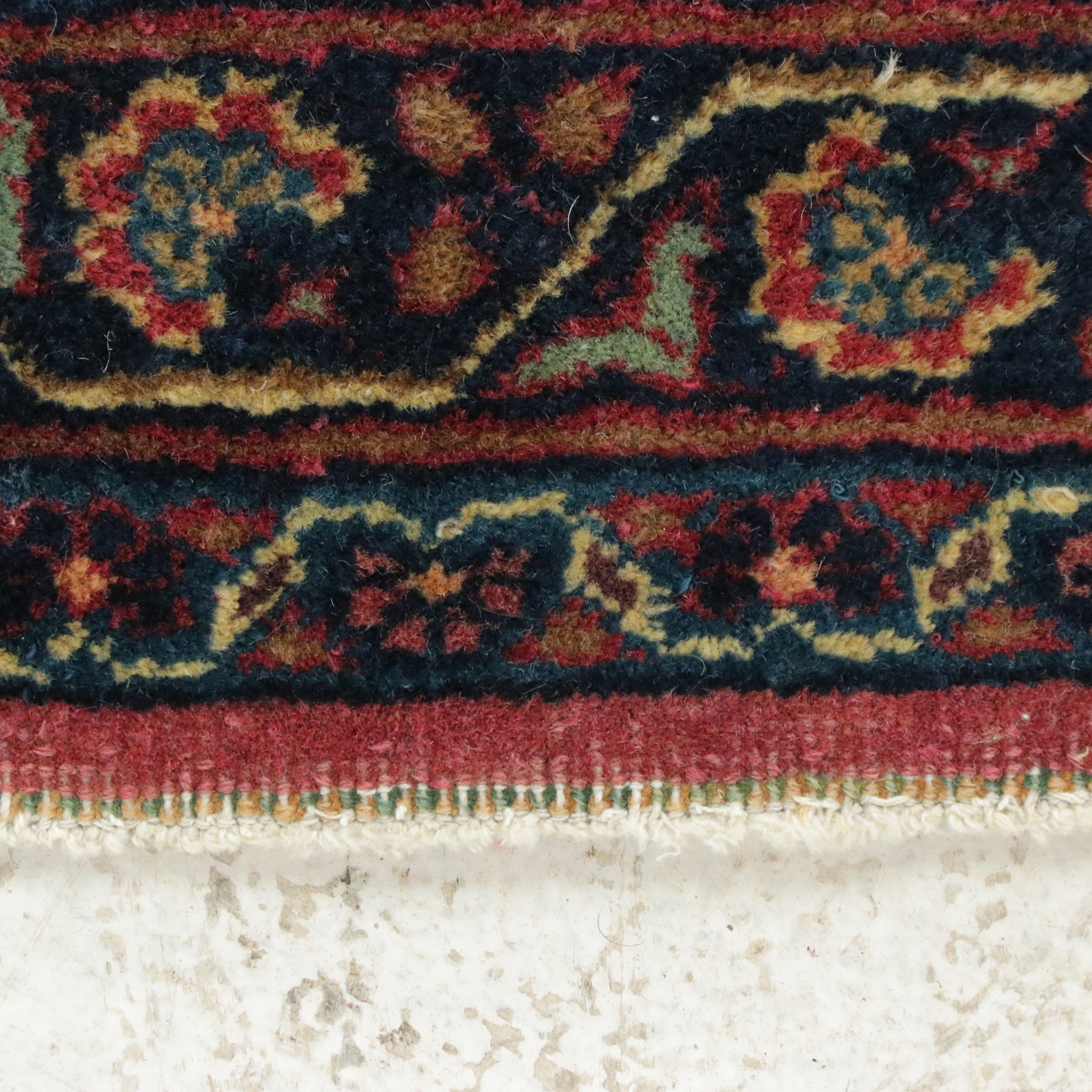 4'1 x 7'5 Hand-Knotted Persian Mehriban Style Area Rug