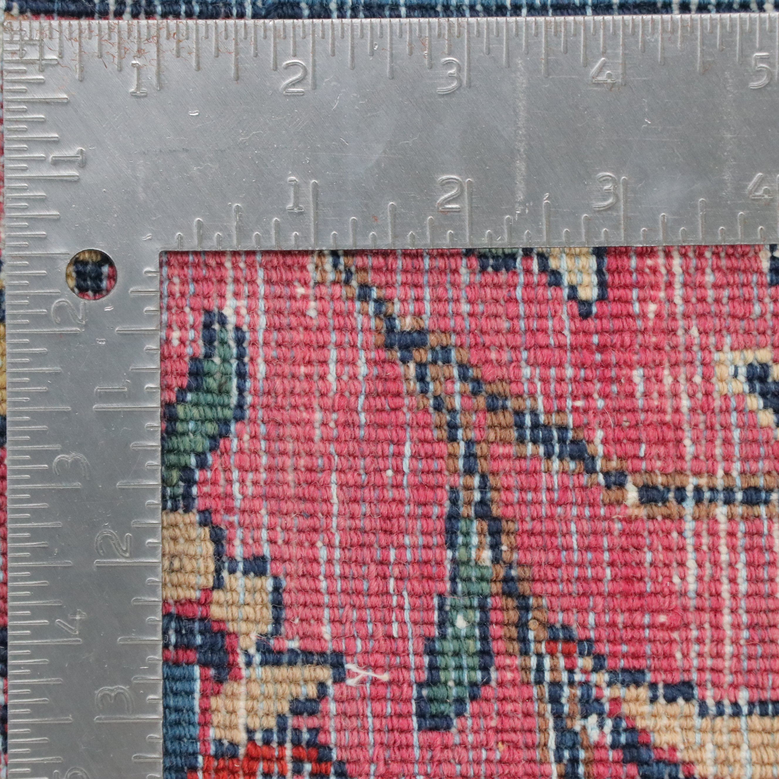 4'1 x 7'5 Hand-Knotted Persian Mehriban Style Area Rug