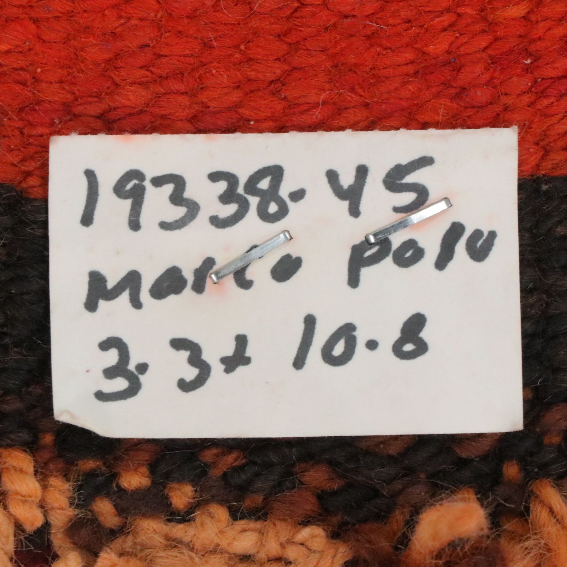 3'3 x 11'5 Hand-Knotted Moroccan Berber Carpet Runner Long Rug