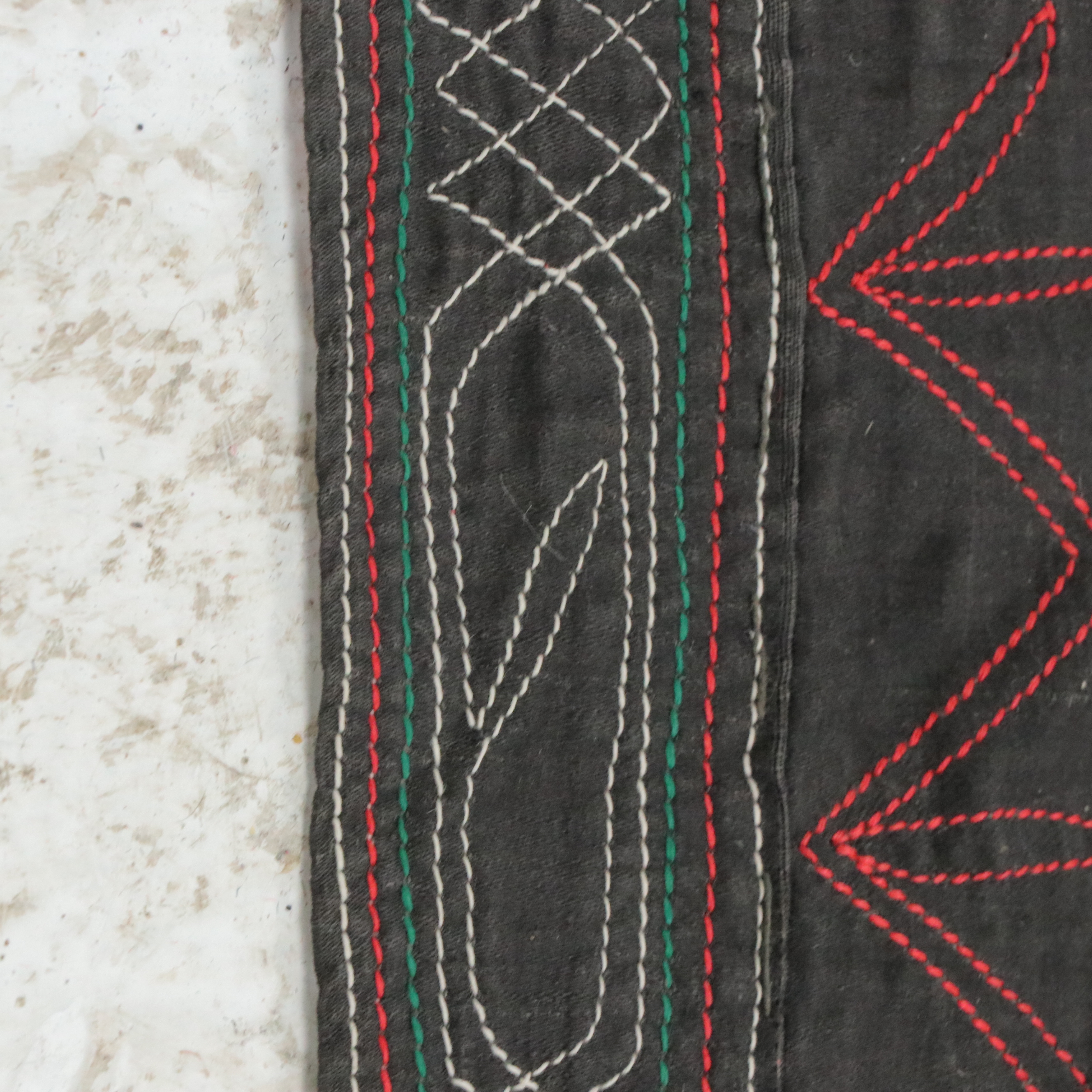 Hand-Crafted Central Asian Uzbek Suzani Cloth Panel, with 1960s Dedication