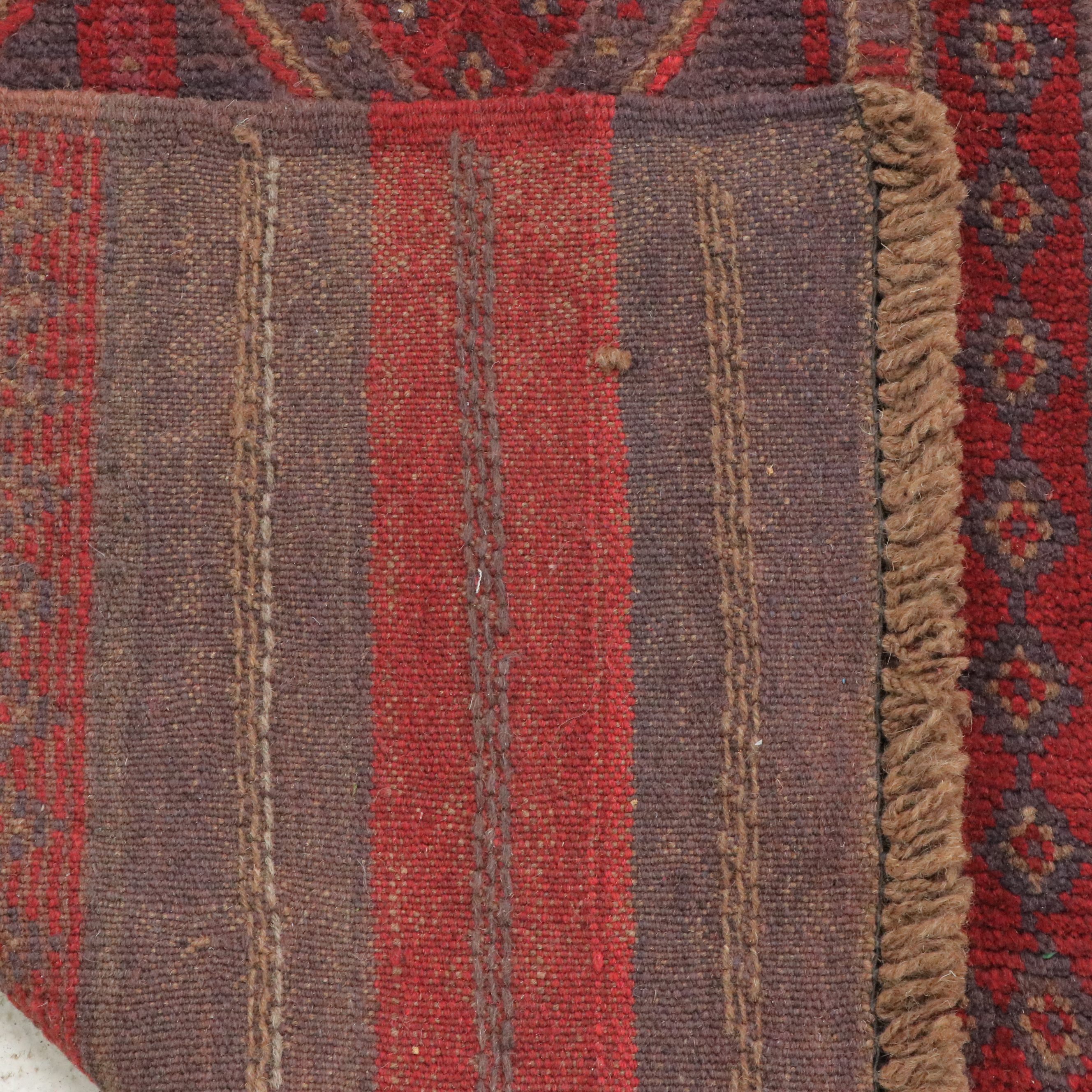 2'3 x 11'7 Handwoven Afghan Mashwani Carpet Runner