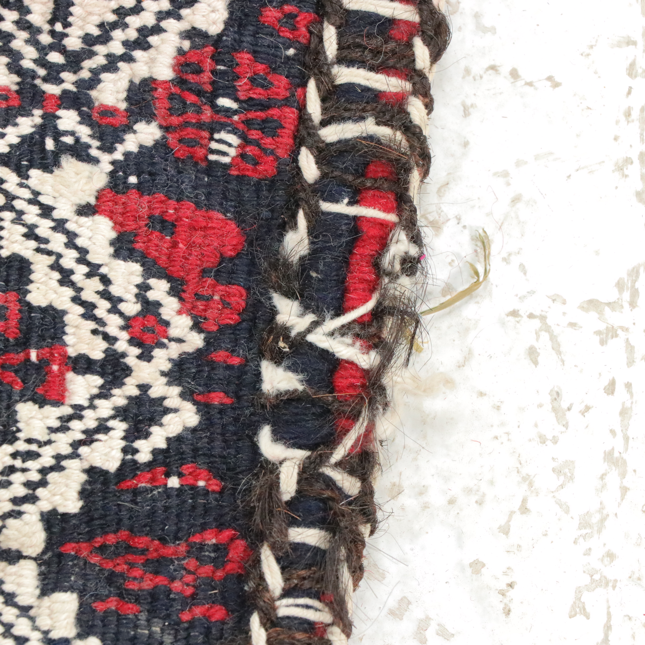 2' x 2' Hand-Knotted Persian Kazak Style Salt Bag