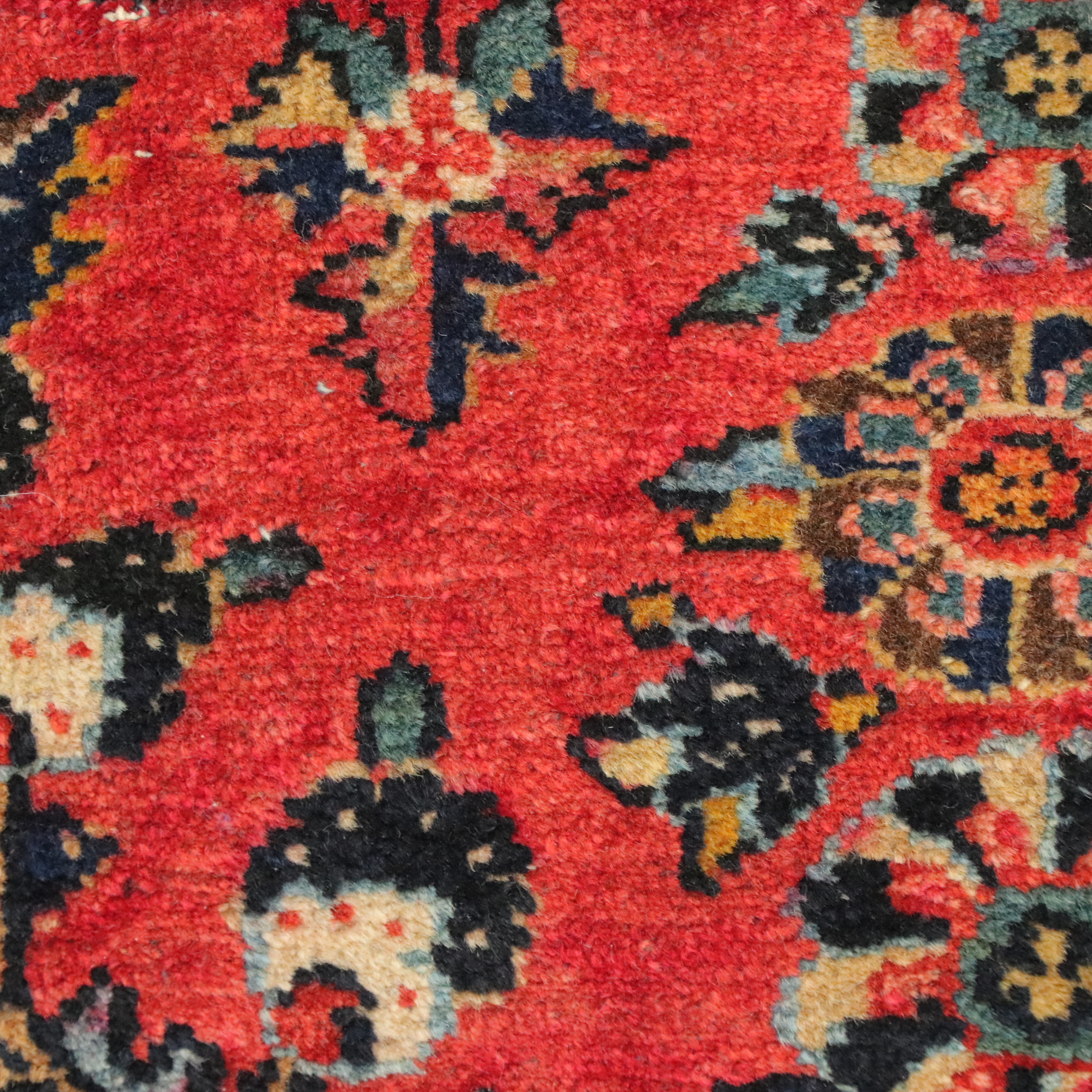 3'7 x 4'8 Hand-Knotted Persian Sarouk Area Rug