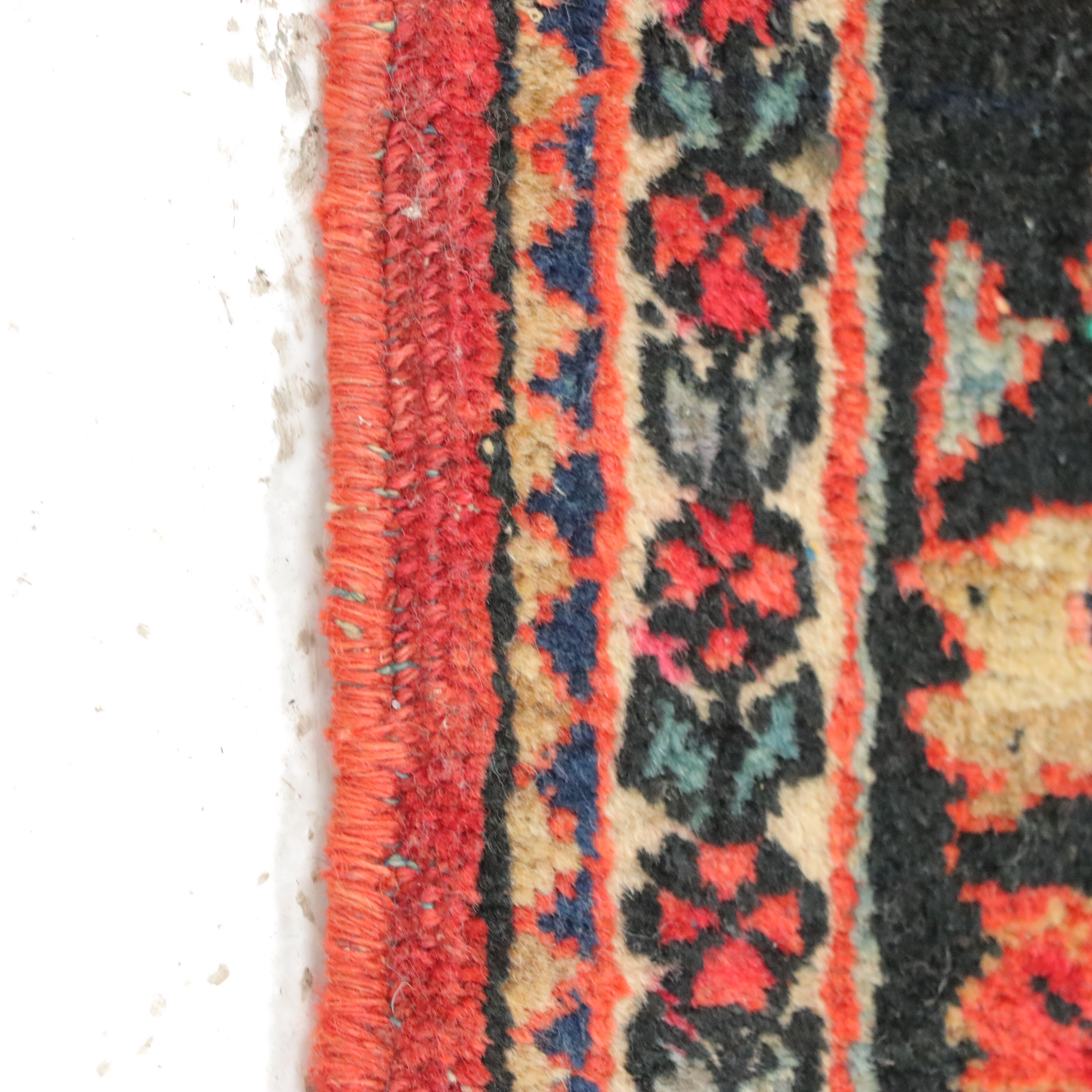 3'7 x 4'8 Hand-Knotted Persian Sarouk Area Rug