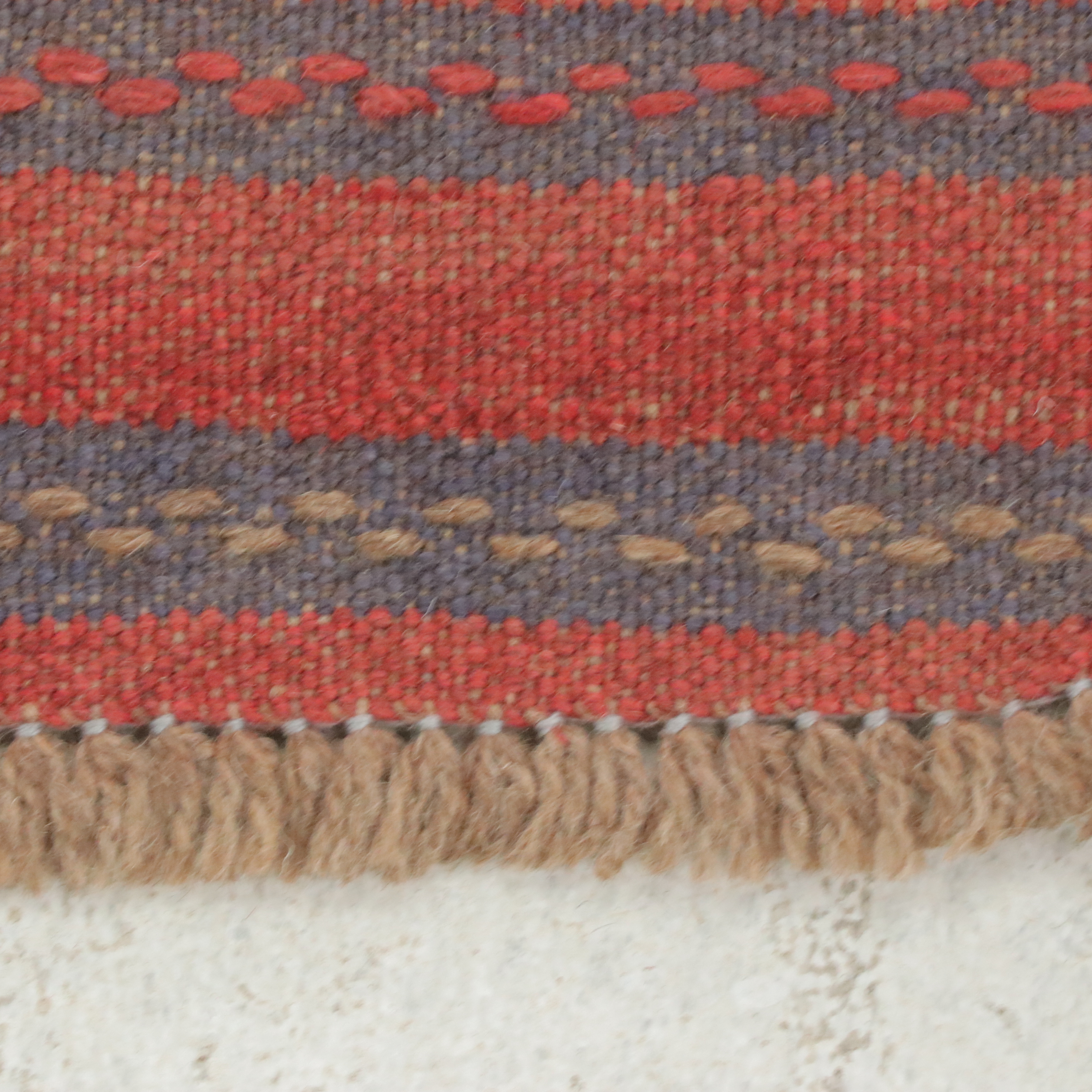 2'1 x 8'4 Handwoven Afghan Mashwani Carpet Runner