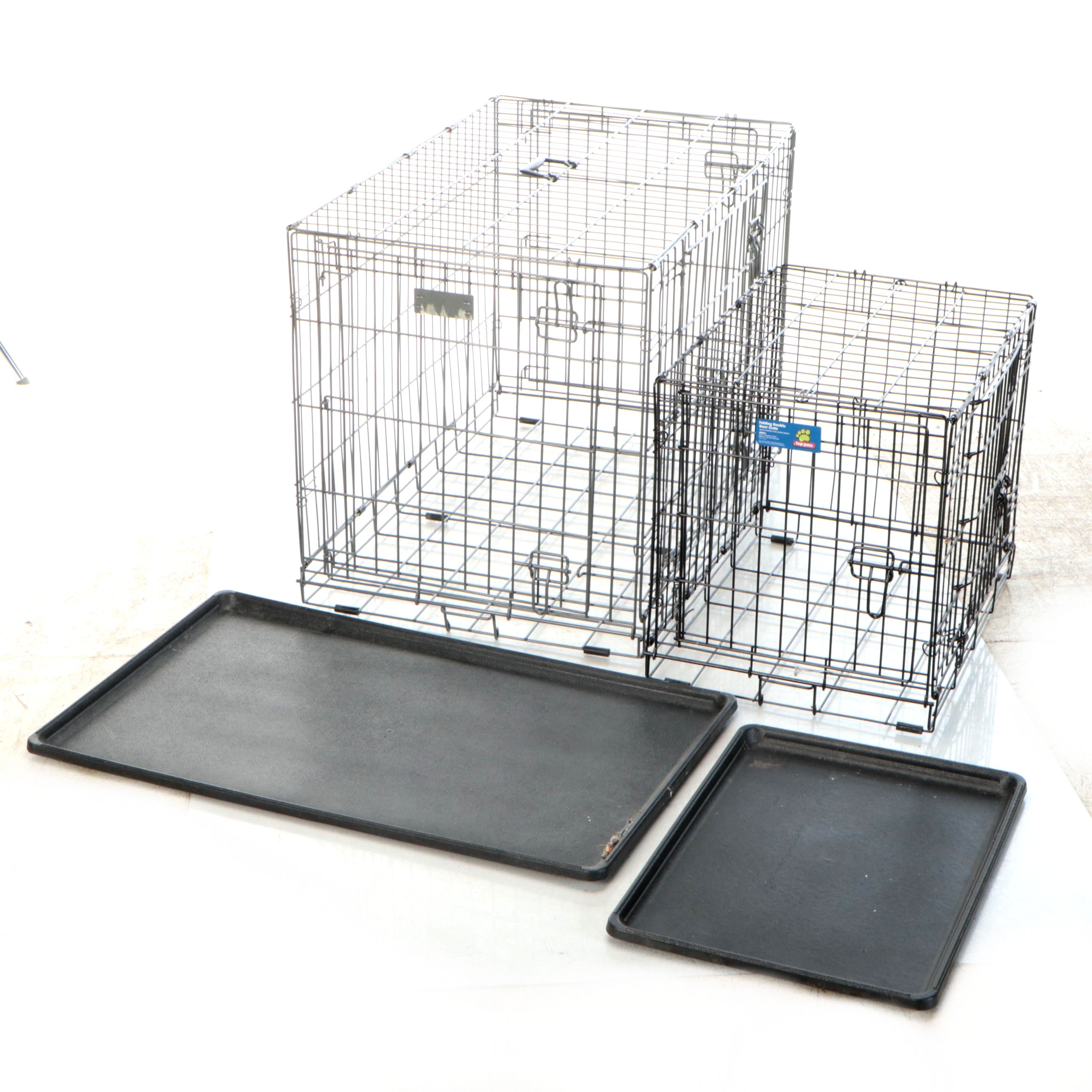 Top Paw Small and Other Folding Double Door Dog Crate