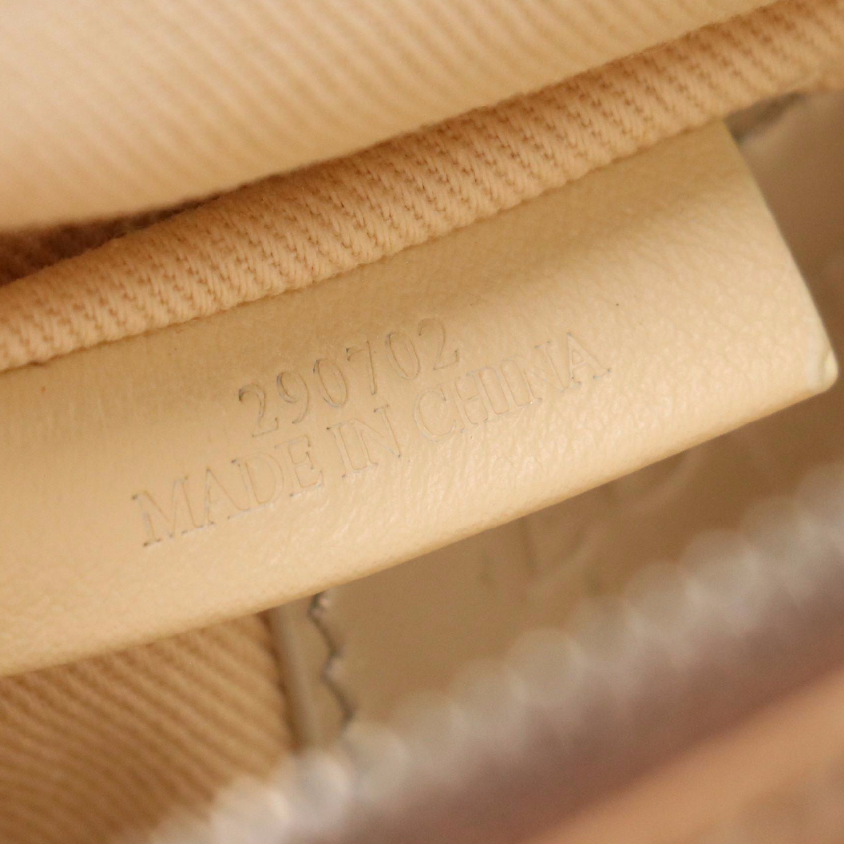 Loewe Mini Anagram Crossbody Bag in Blush Beige Suede & Silver Metallic Leather