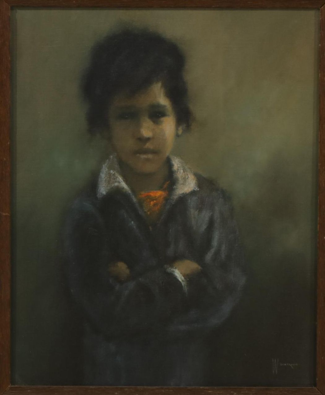 William Weintraub "Sailor" Oil Painting, Mid to Late 20th Century