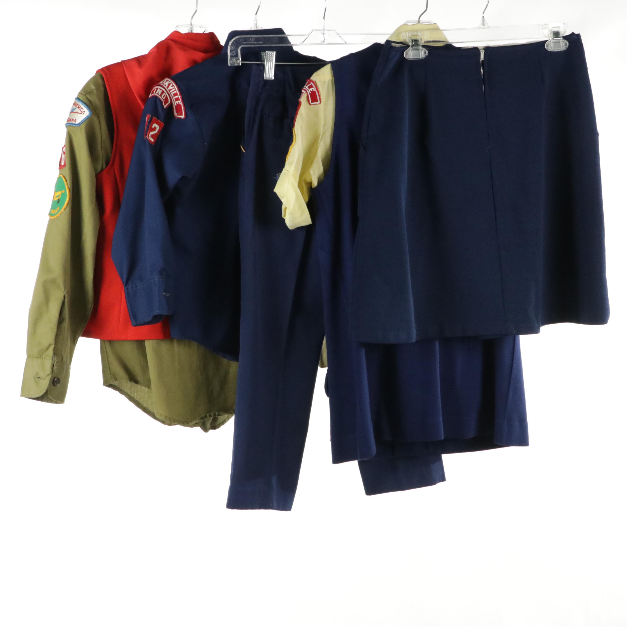 Boy Scouts of America Cub, Scout, and Den Mother Uniforms, 1970s